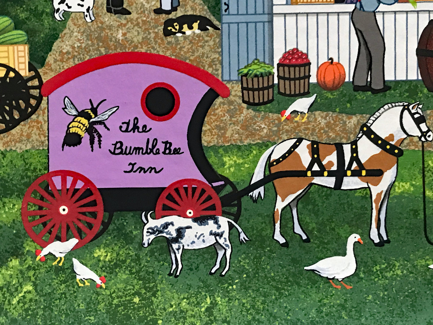 Sweet Corn and Summer Dreams Jane Wooster Scott Artist Proof Serigraph Print Artist Hand Signed and AP Numbered