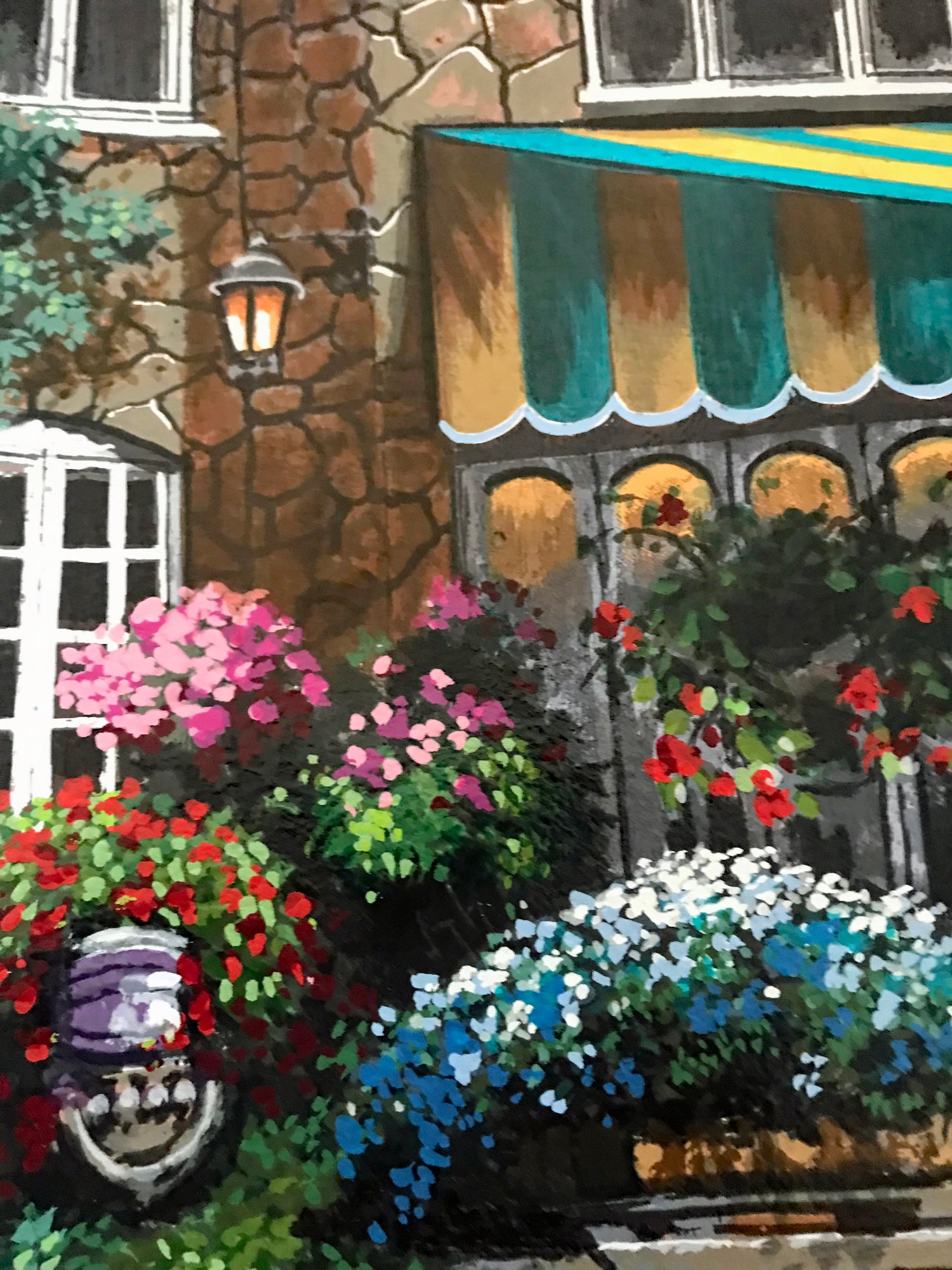 Greenhouse Anatoly Metlan Serigraph on Canvas Artist Hand Signed and DLX Numbered Inverso