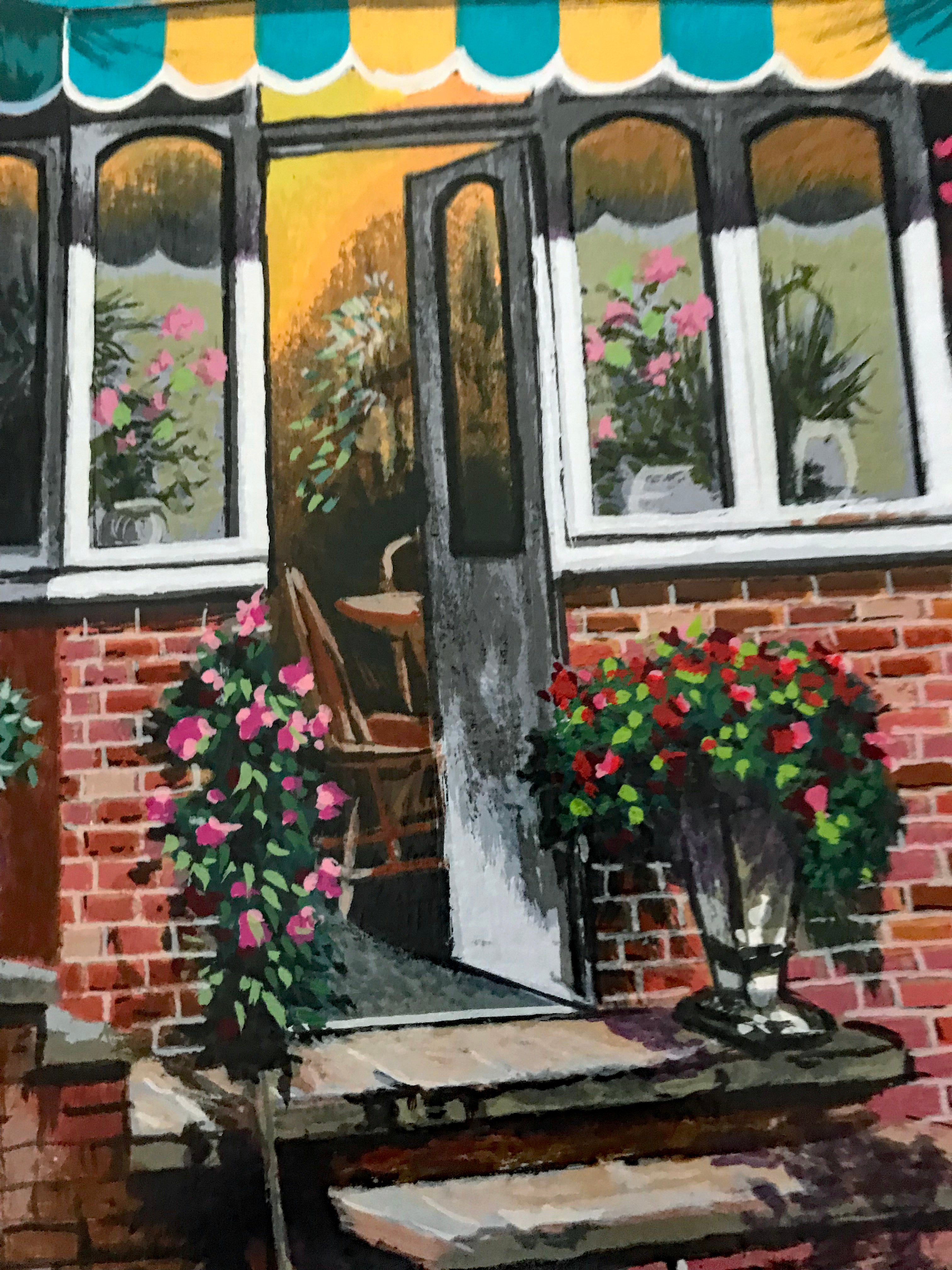 Greenhouse Anatoly Metlan Serigraph on Canvas Artist Hand Signed and DLX Numbered Inverso