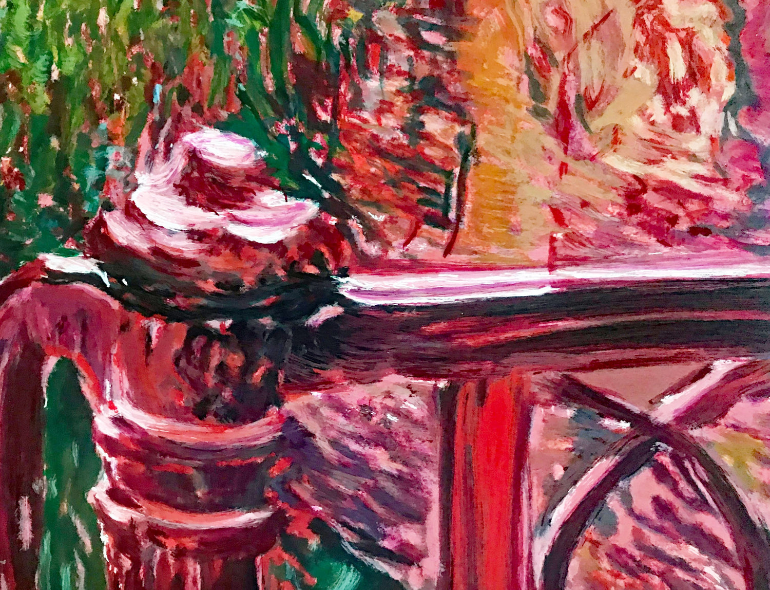 Venice Reflections Marco Sassone Serigraph Print Artist Hand Signed and Numbered