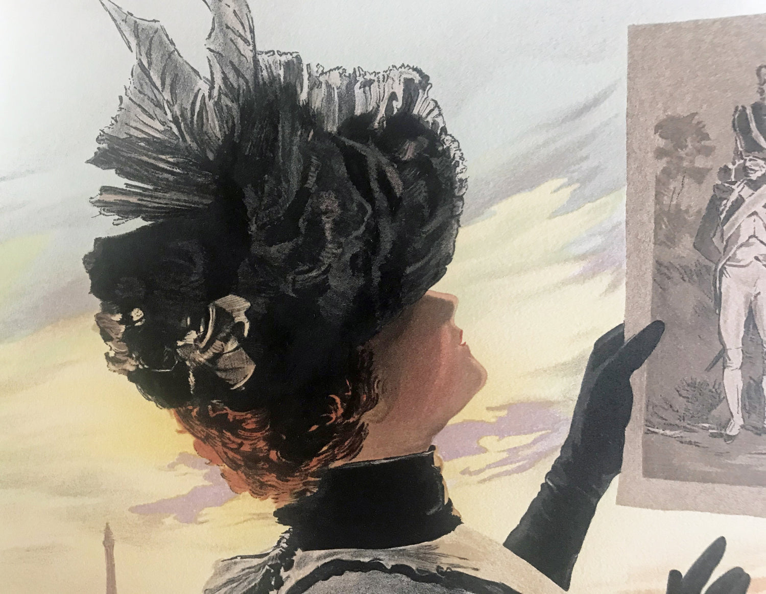 Exposition Du Centenaire RE Society Hand Pulled Lithograph Print Hand Signed and Numbered