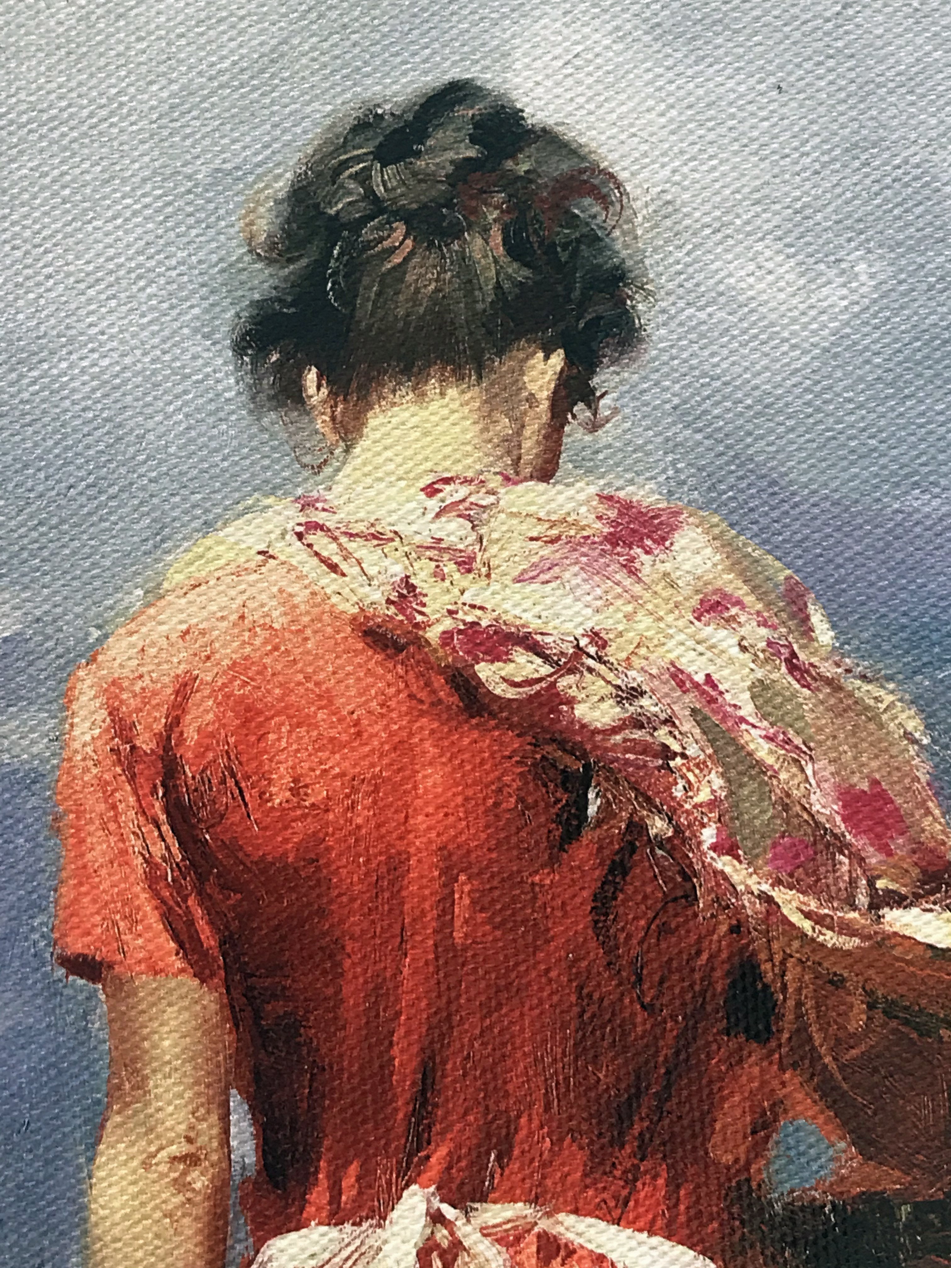 Summer Retreat Pino Daeni Canvas Giclée Print Artist Hand Signed and Numbered