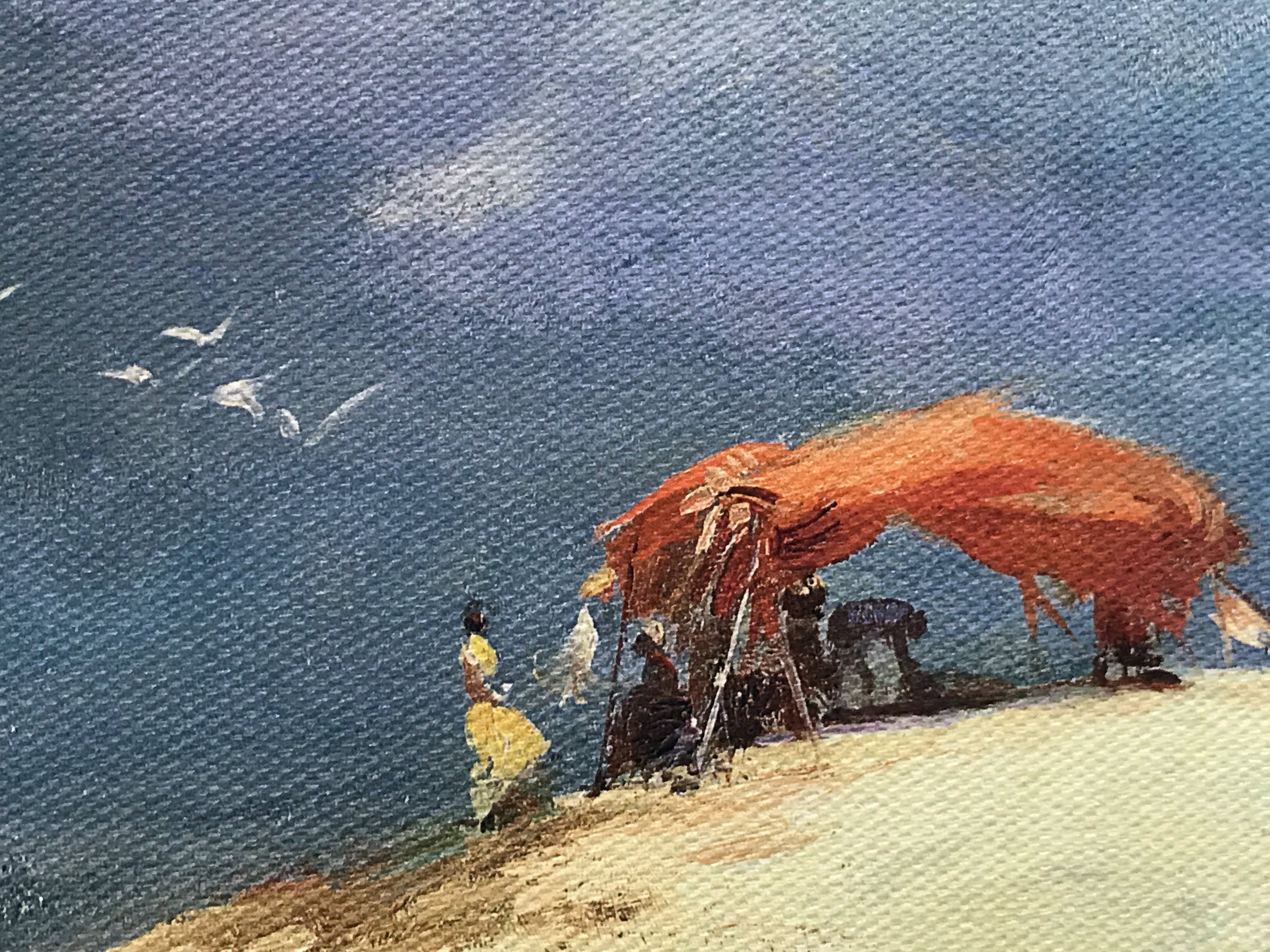 Summer Retreat Pino Daeni Canvas Giclée Print Artist Hand Signed and Numbered