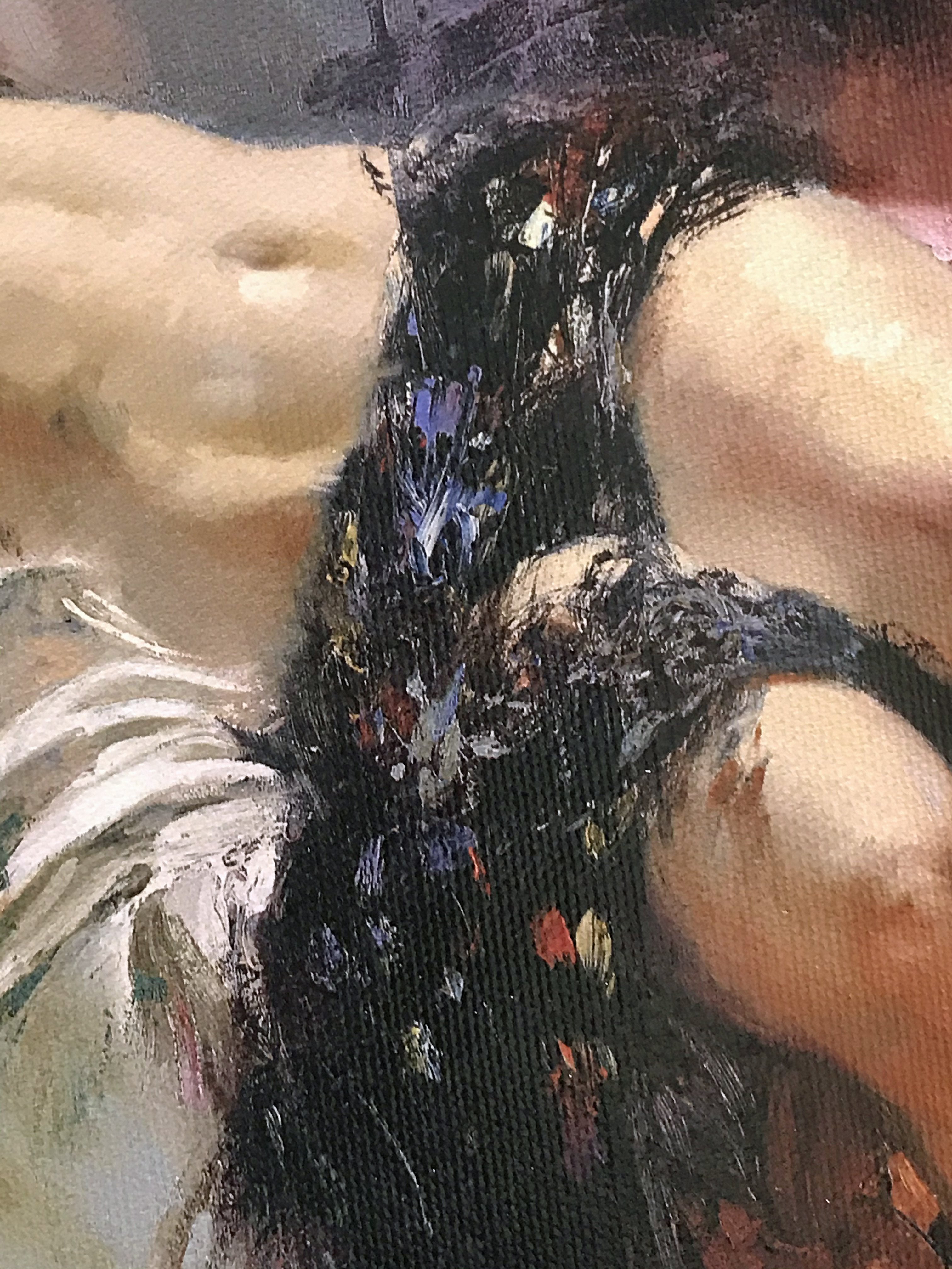 Morning Dreams Pino Daeni Canvas Giclée Print Artist Hand Signed and Numbered