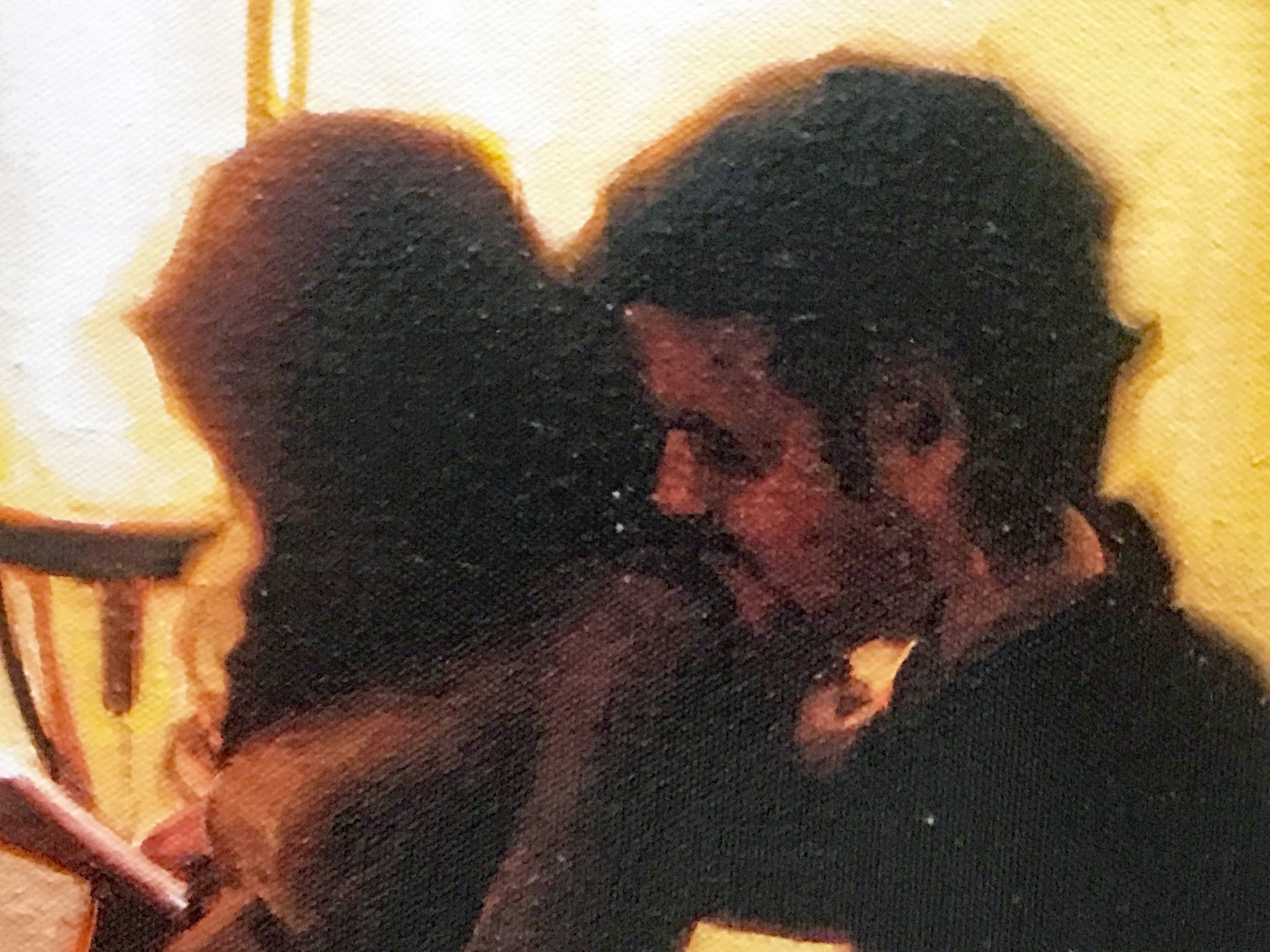 Reading Carrie Graber Canvas Giclée Print Artist Hand Signed and Numbered