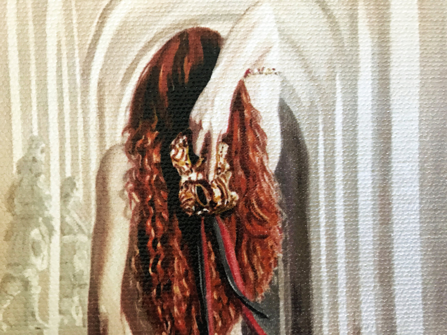 Disguised Chris Dellorco Canvas Giclée Print Artist Hand Signed and Numbered