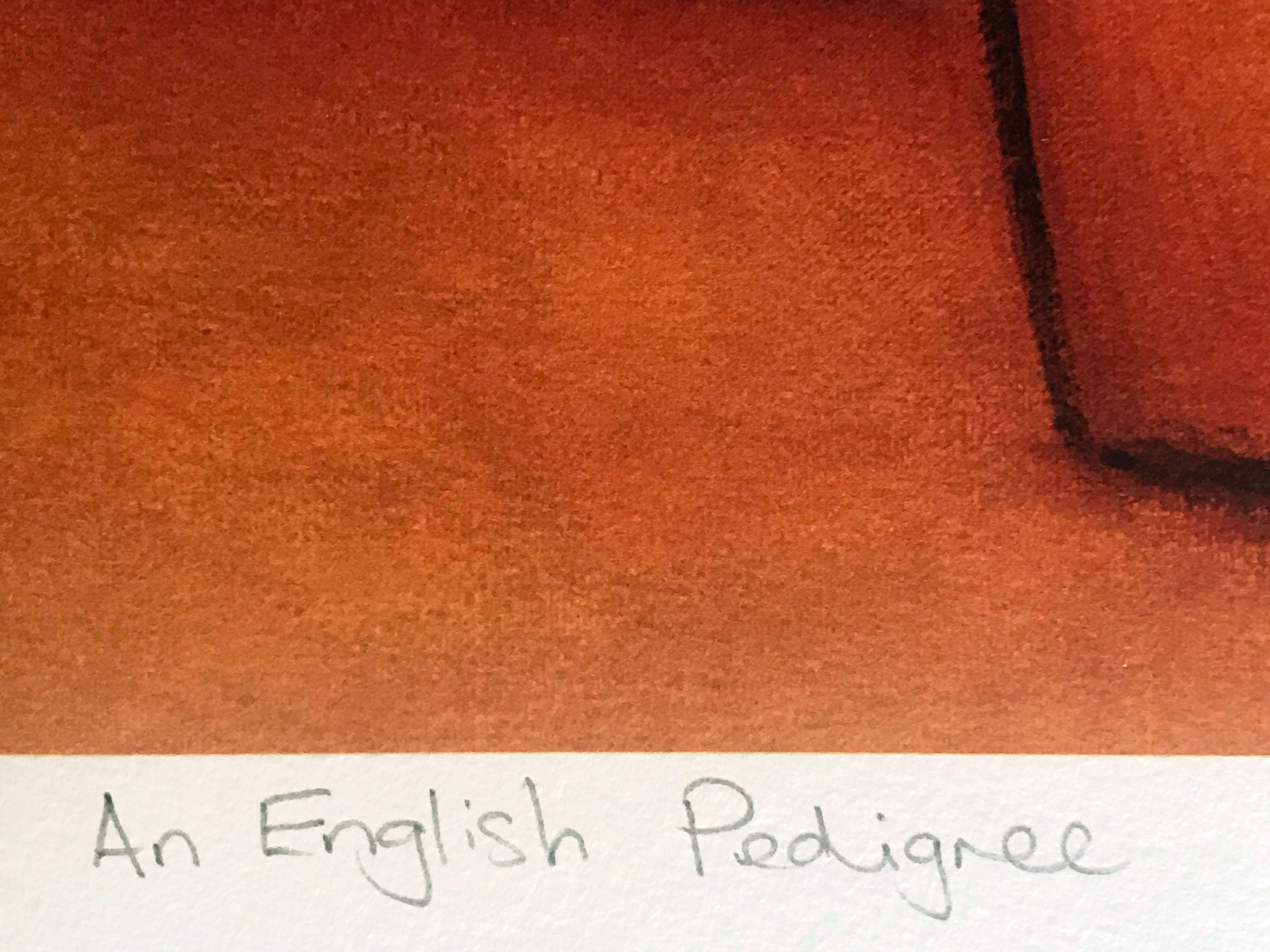 An English Pedigree Paine Proffitt Giclée Print Artist Hand Signed and Numbered