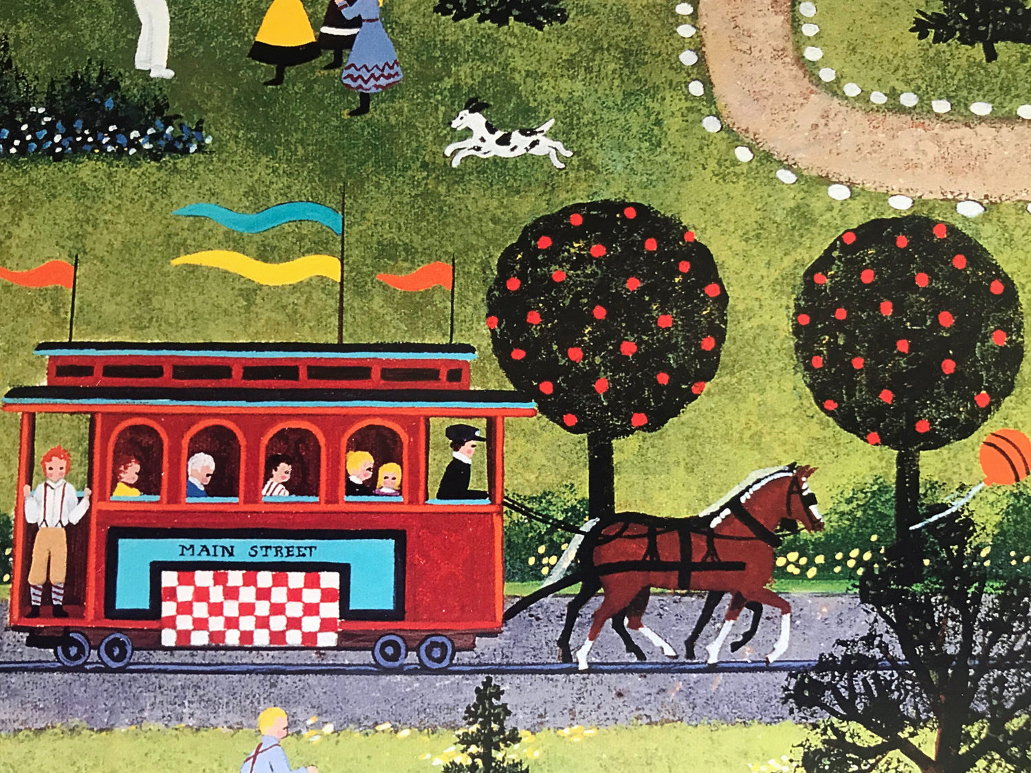 Summer Sparkle Jane Wooster Scott Lithograph Print Artist Hand Signed and Numbered