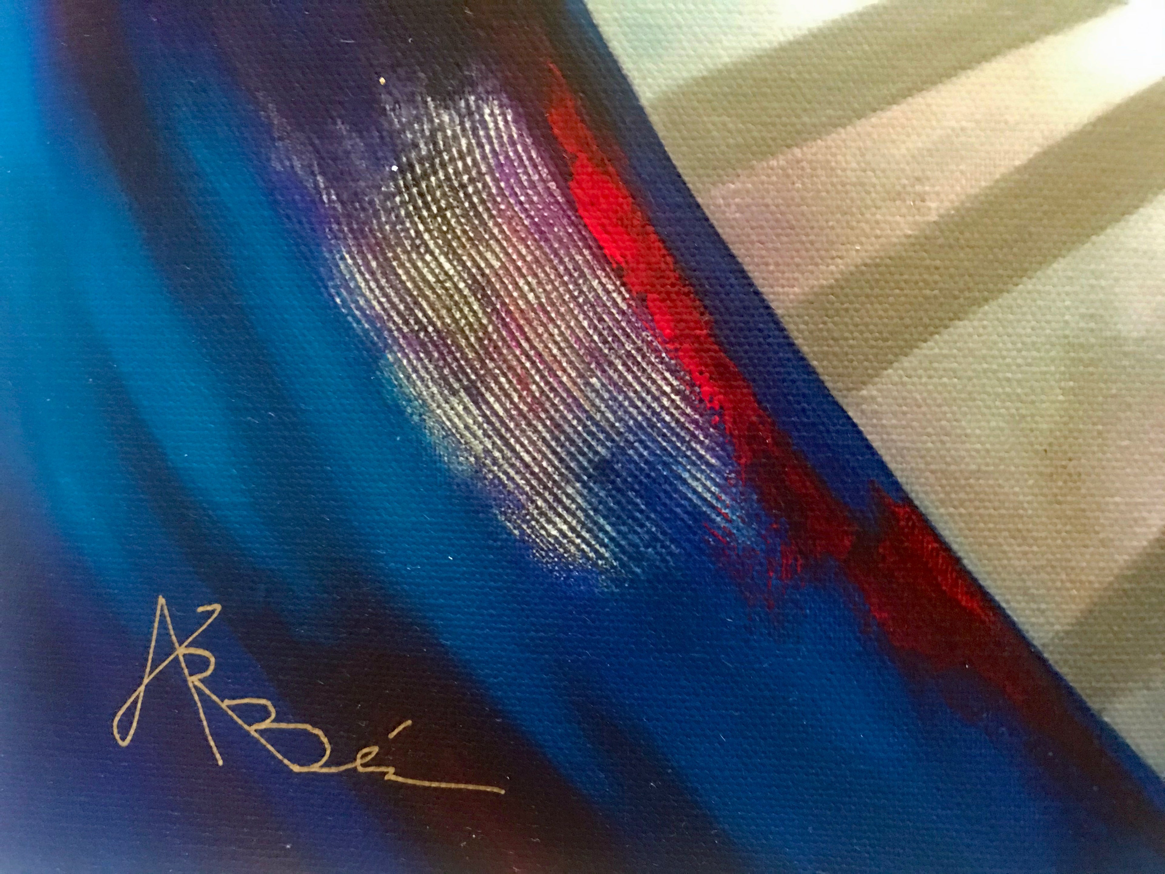 A Little Night Music Arbe Ara Berberyan Canvas Giclée Print Artist Hand Signed and Numbered