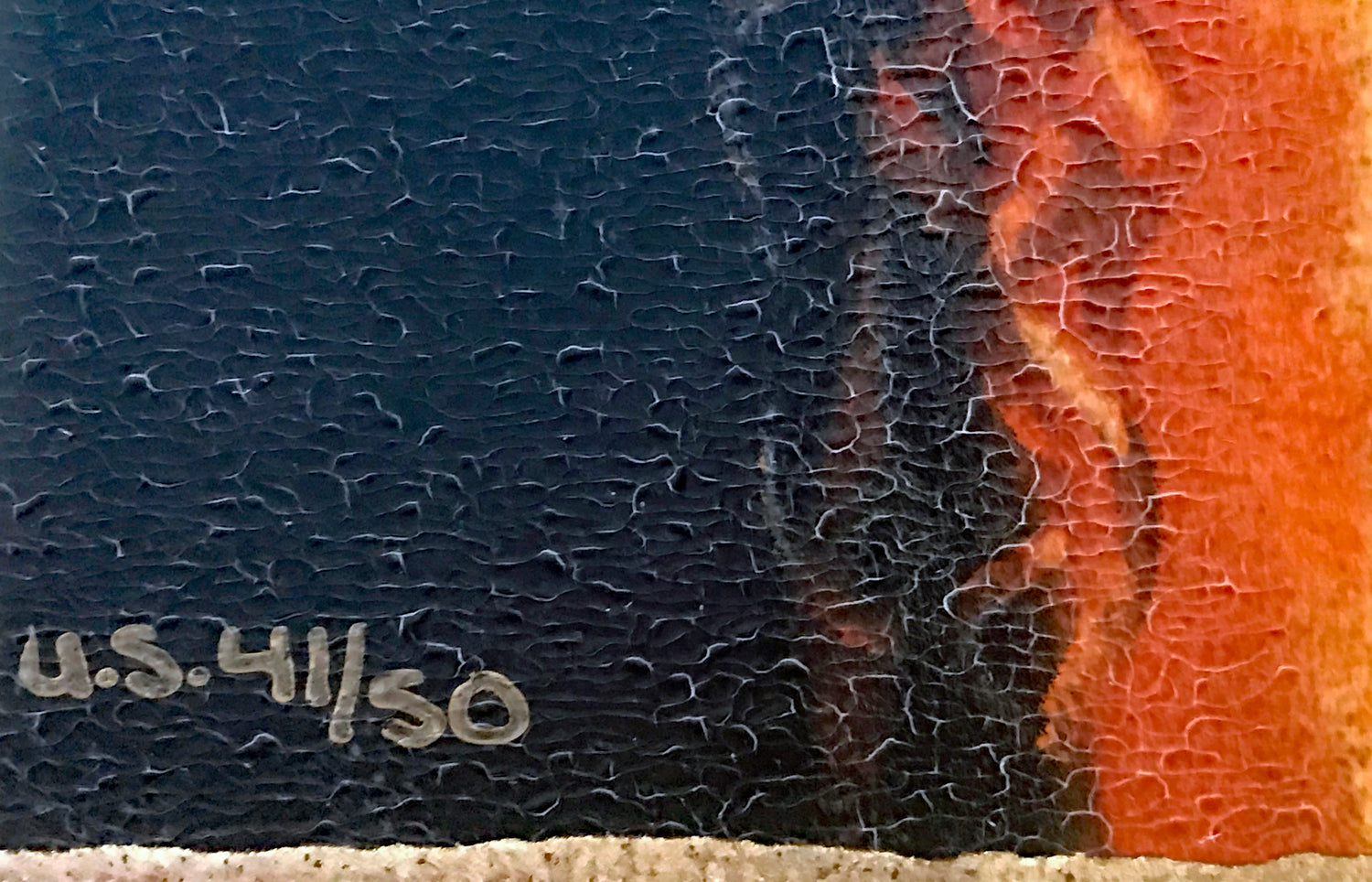 Head Study I Mark Spain Serigraph Print Artist Hand Signed and US Numbered