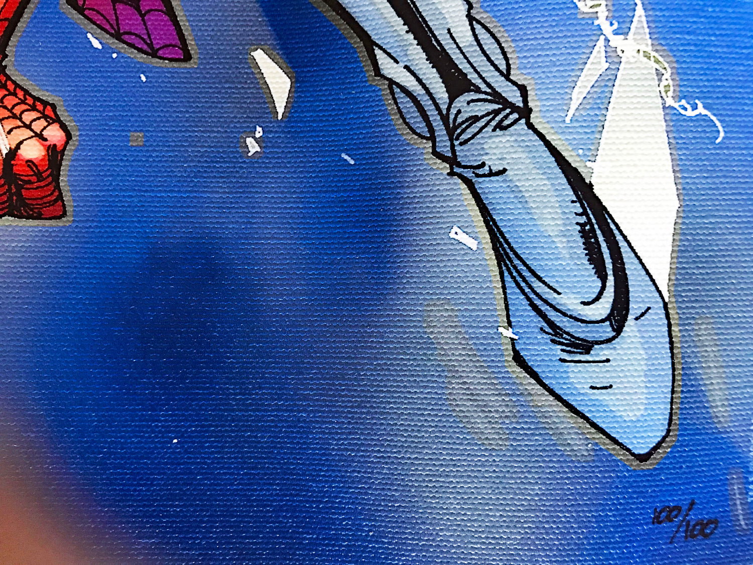 Vengeance of the Moon Knight 9 Marvel Artist J Scott Campbell Canvas Giclée Print Numbered