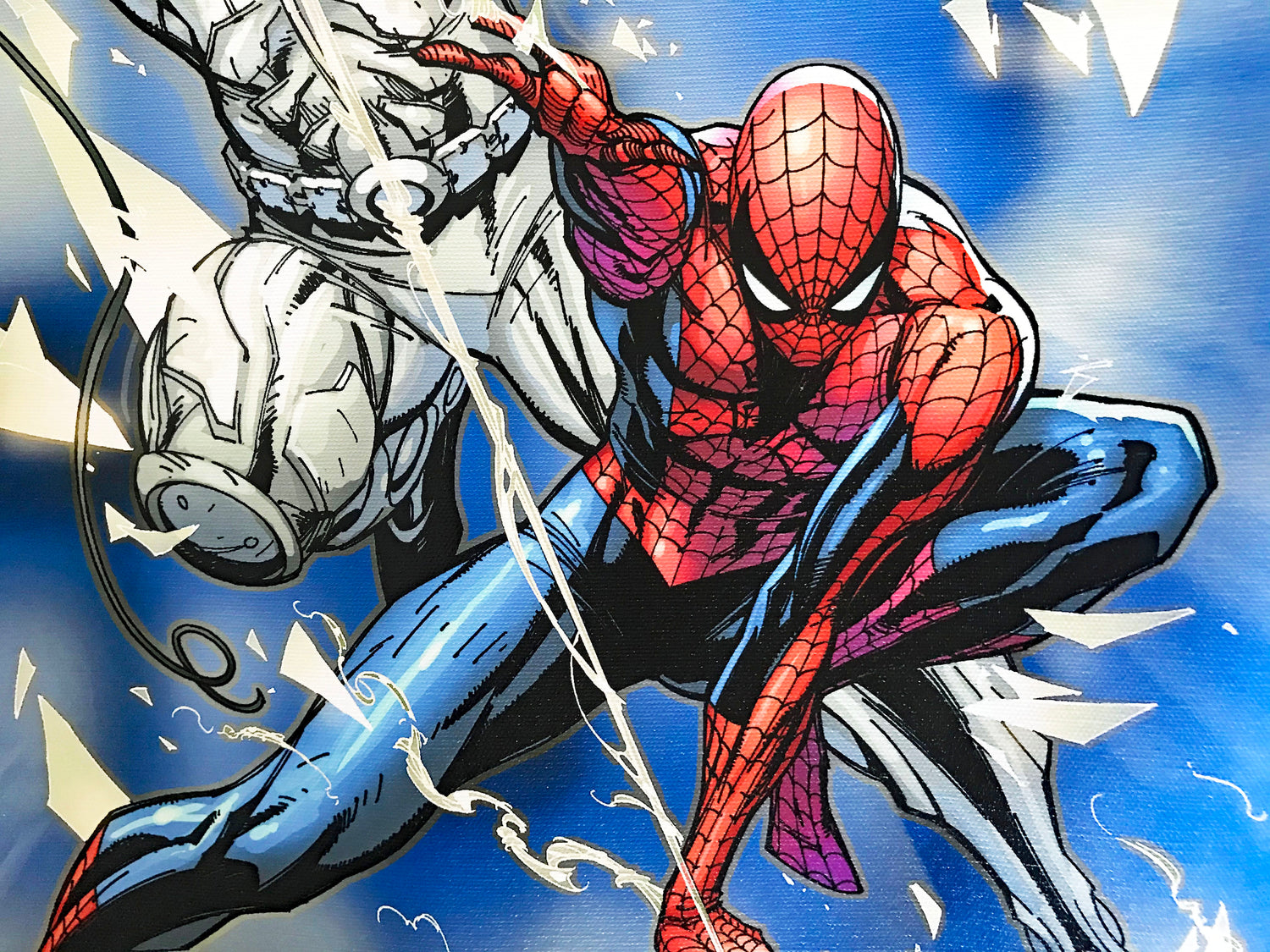 Vengeance of the Moon Knight 9 Marvel Artist J Scott Campbell Canvas Giclée Print Numbered