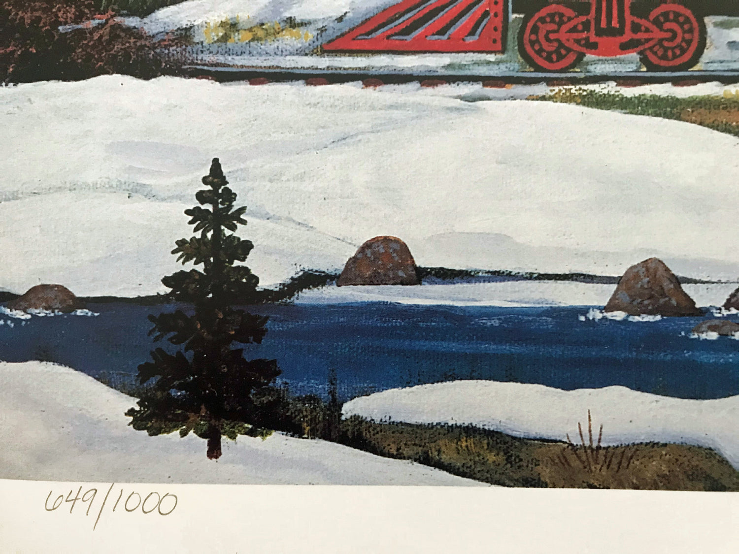 Pride of Pennsylvania Jane Wooster Scott Lithograph Print Artist Hand Signed and Numbered