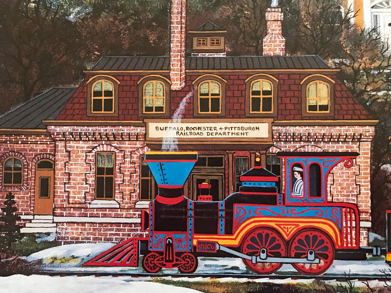 Pride of Pennsylvania Jane Wooster Scott Lithograph Print Artist Hand Signed and Numbered