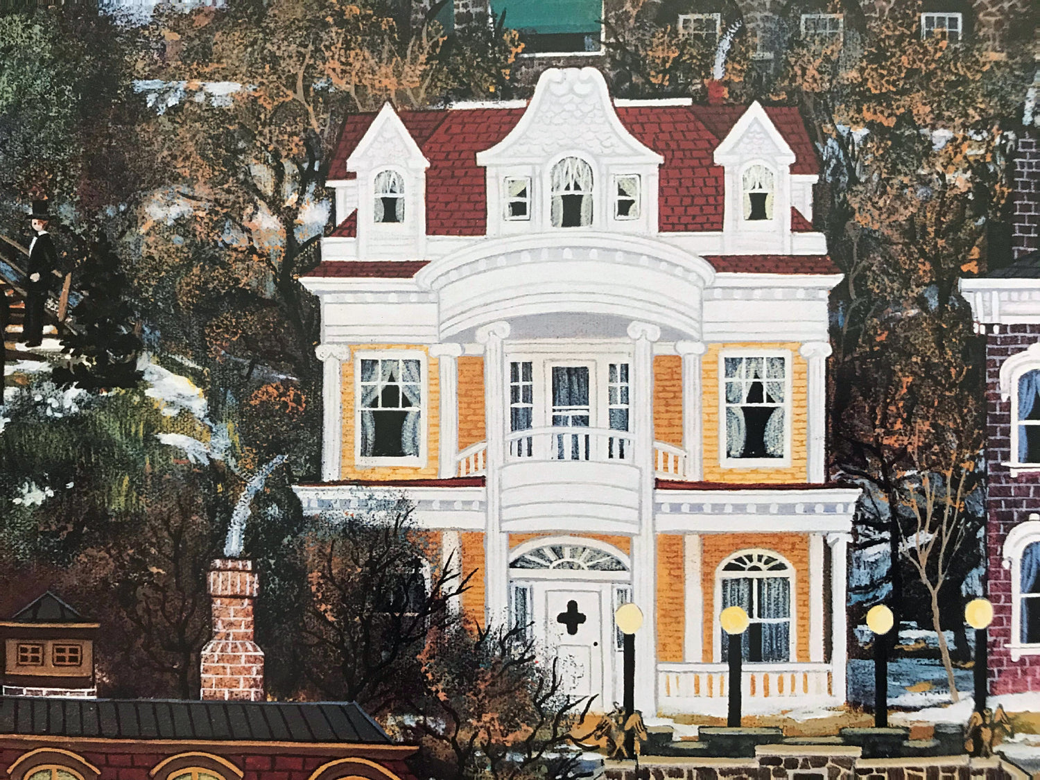 Pride of Pennsylvania Jane Wooster Scott Lithograph Print Artist Hand Signed and Numbered