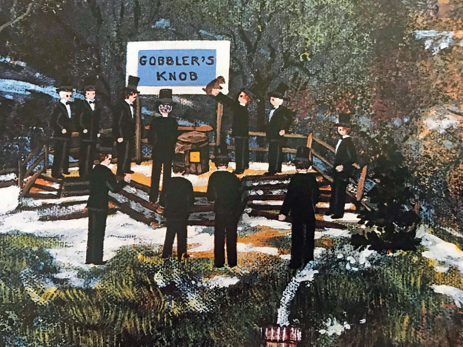 Pride of Pennsylvania Jane Wooster Scott Lithograph Print Artist Hand Signed and Numbered