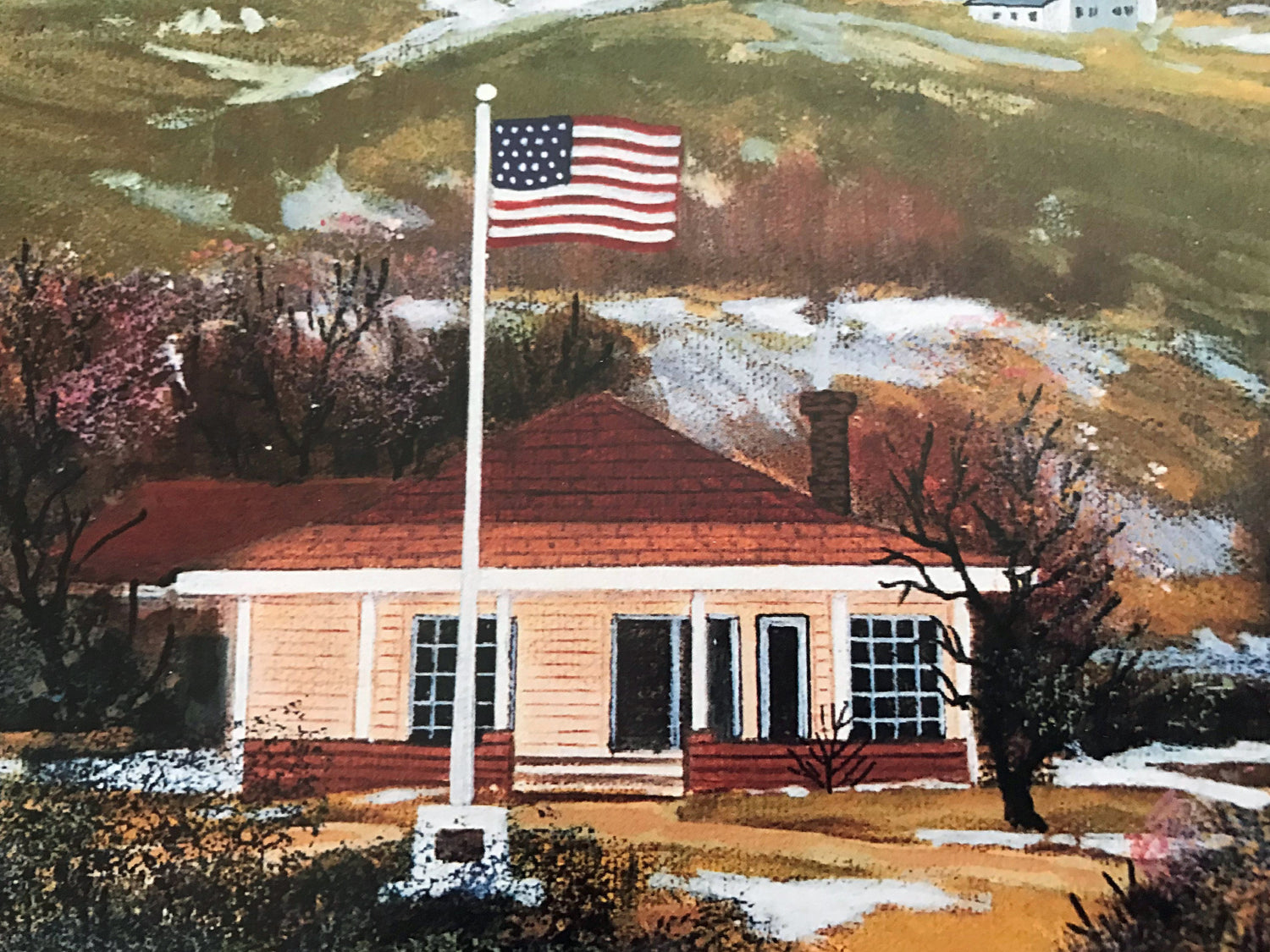 Pride of Pennsylvania Jane Wooster Scott Lithograph Print Artist Hand Signed and Numbered