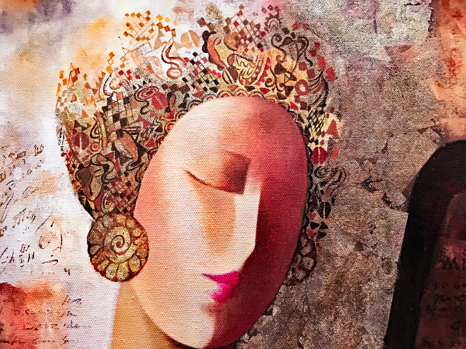 Violin Dream Arbe Ara Berberyan Canvas Giclée Print Artist Hand Signed and Numbered