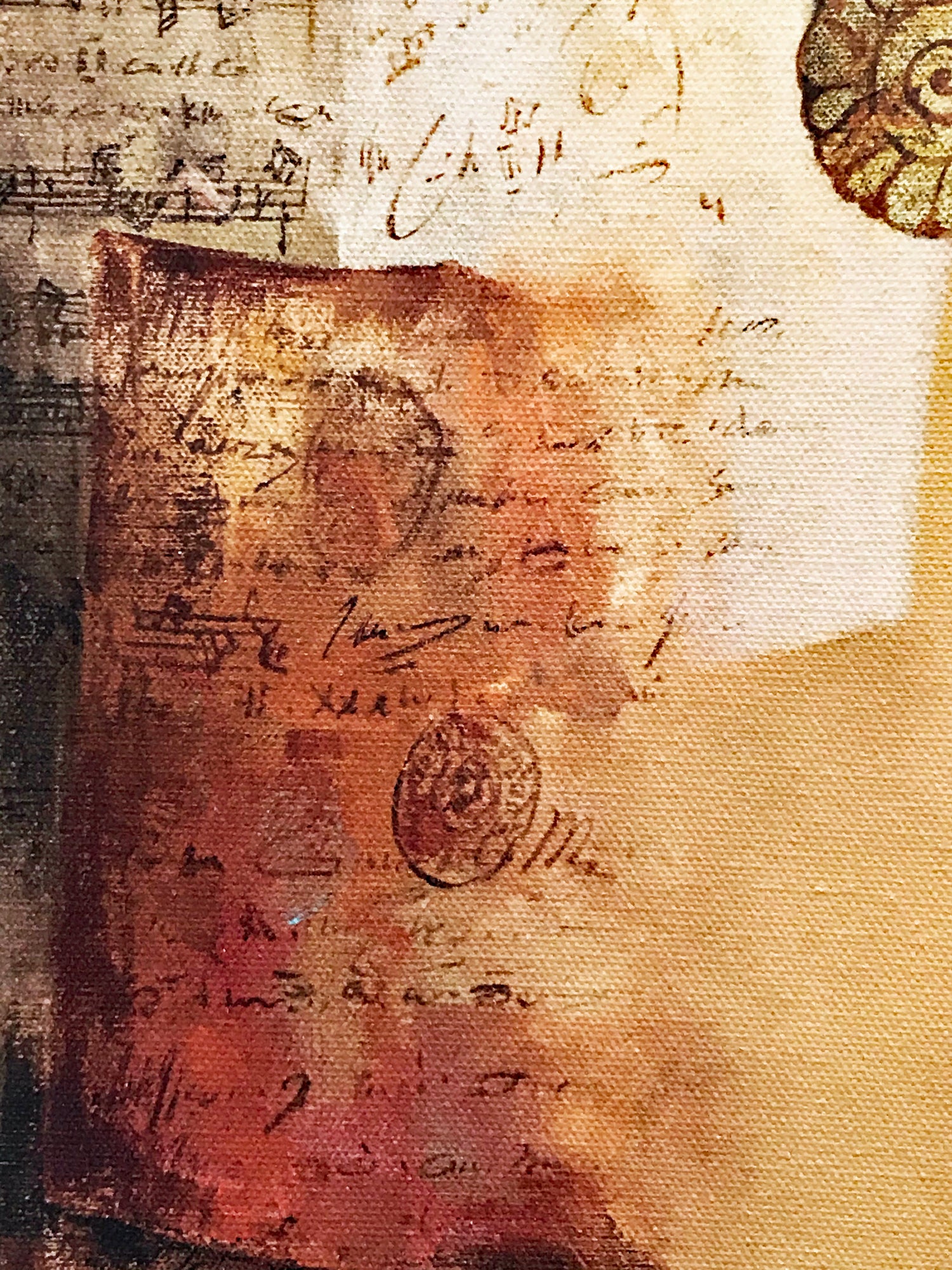 Violin Dream Arbe Ara Berberyan Canvas Giclée Print Artist Hand Signed and Numbered