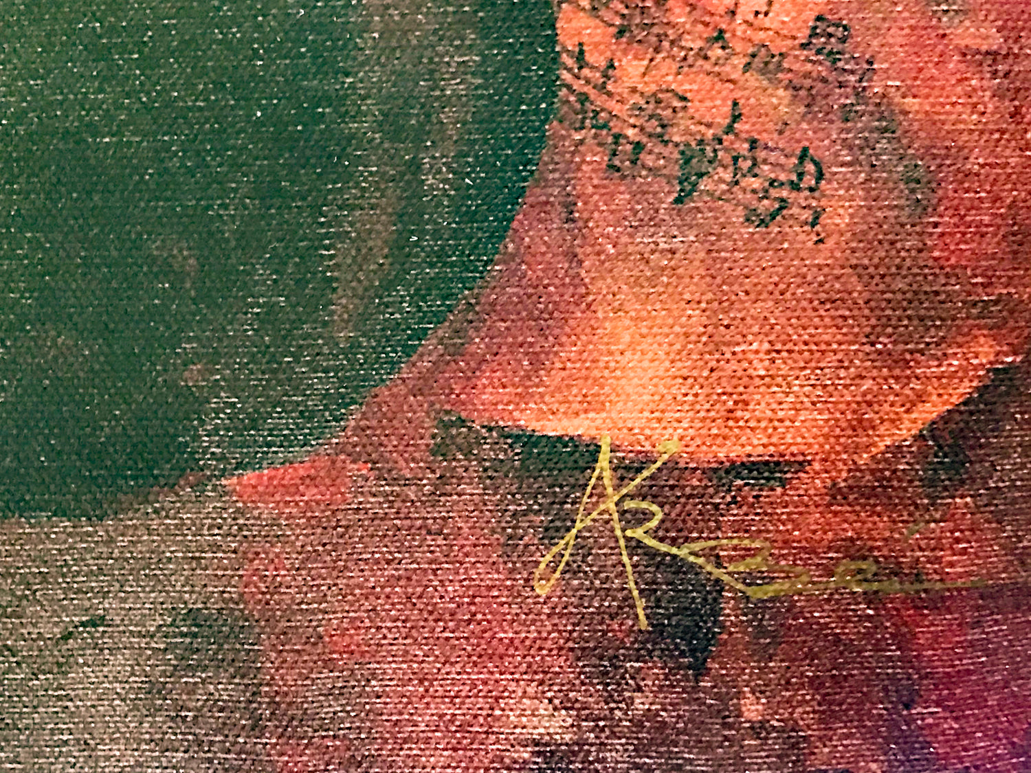 Violin Dream Arbe Ara Berberyan Canvas Giclée Print Artist Hand Signed and Numbered