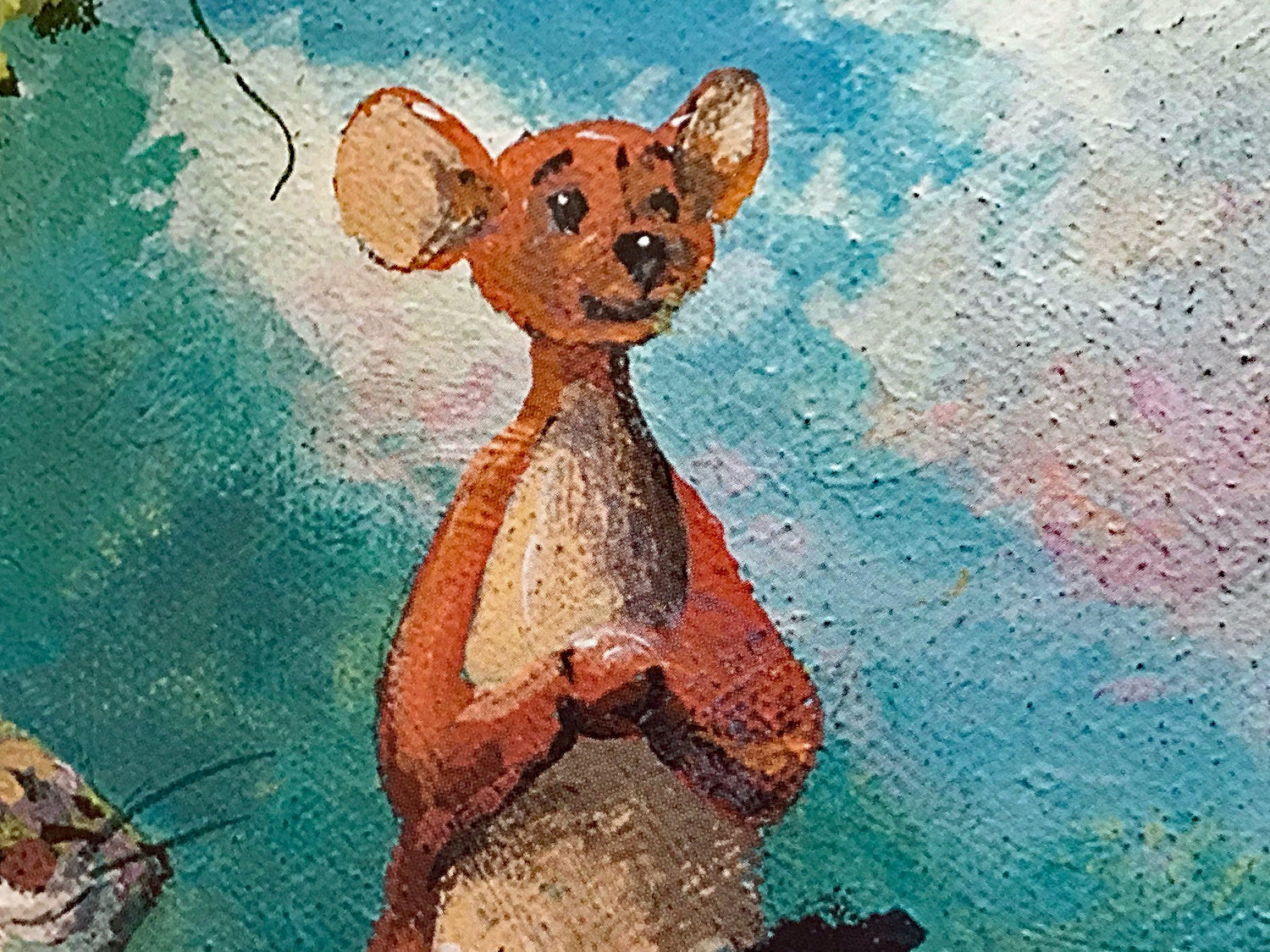 Splendiferous Picnic James Coleman Lithograph Print Artist Hand Signed and Numbered