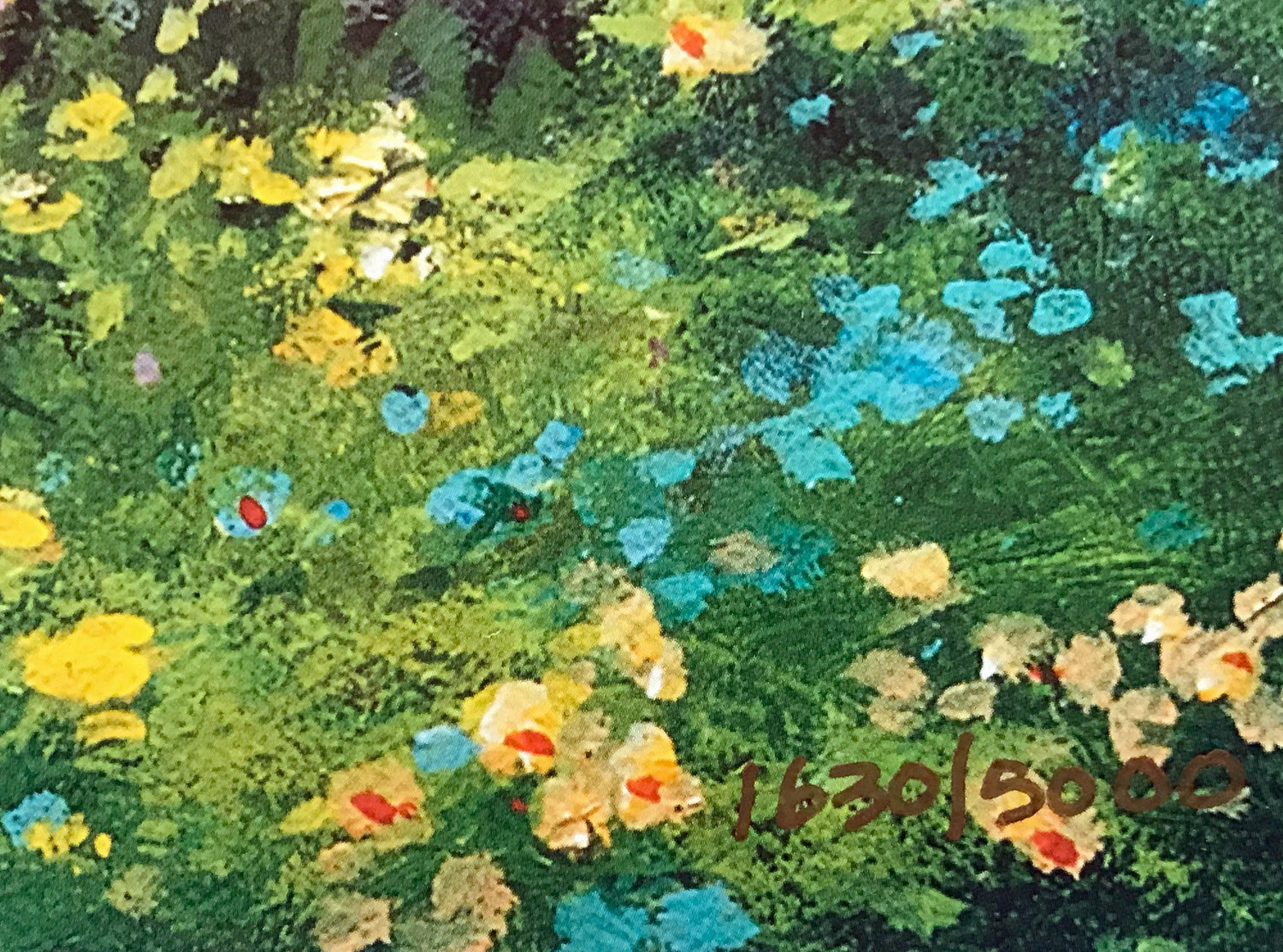 Splendiferous Picnic James Coleman Lithograph Print Artist Hand Signed and Numbered