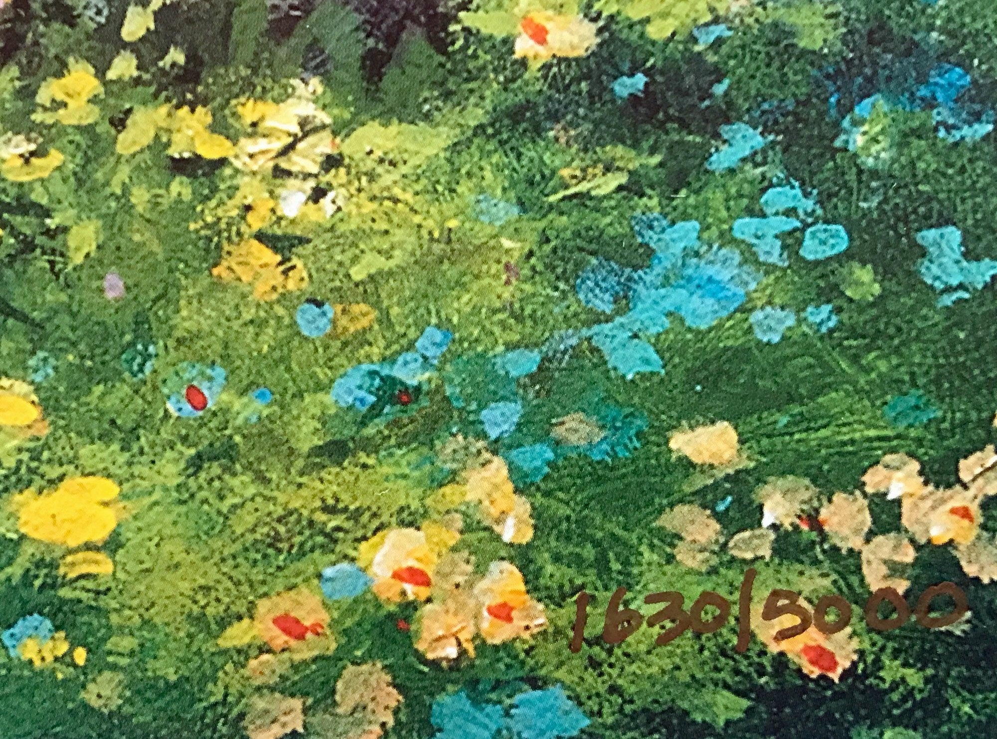 Splendiferous Picnic James Coleman Lithograph Print Artist Hand Signed and Numbered