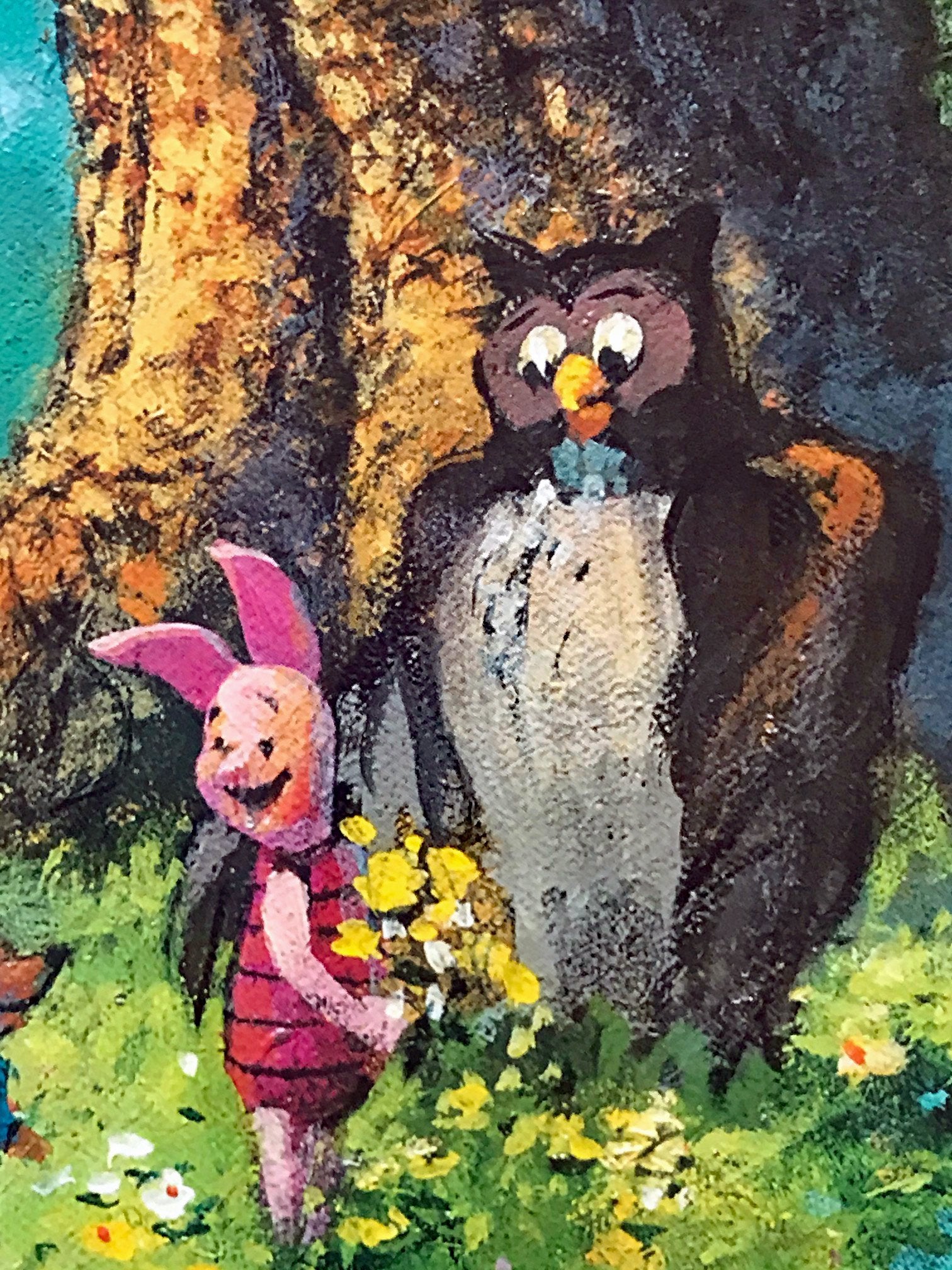 Splendiferous Picnic James Coleman Lithograph Print Artist Hand Signed and Numbered