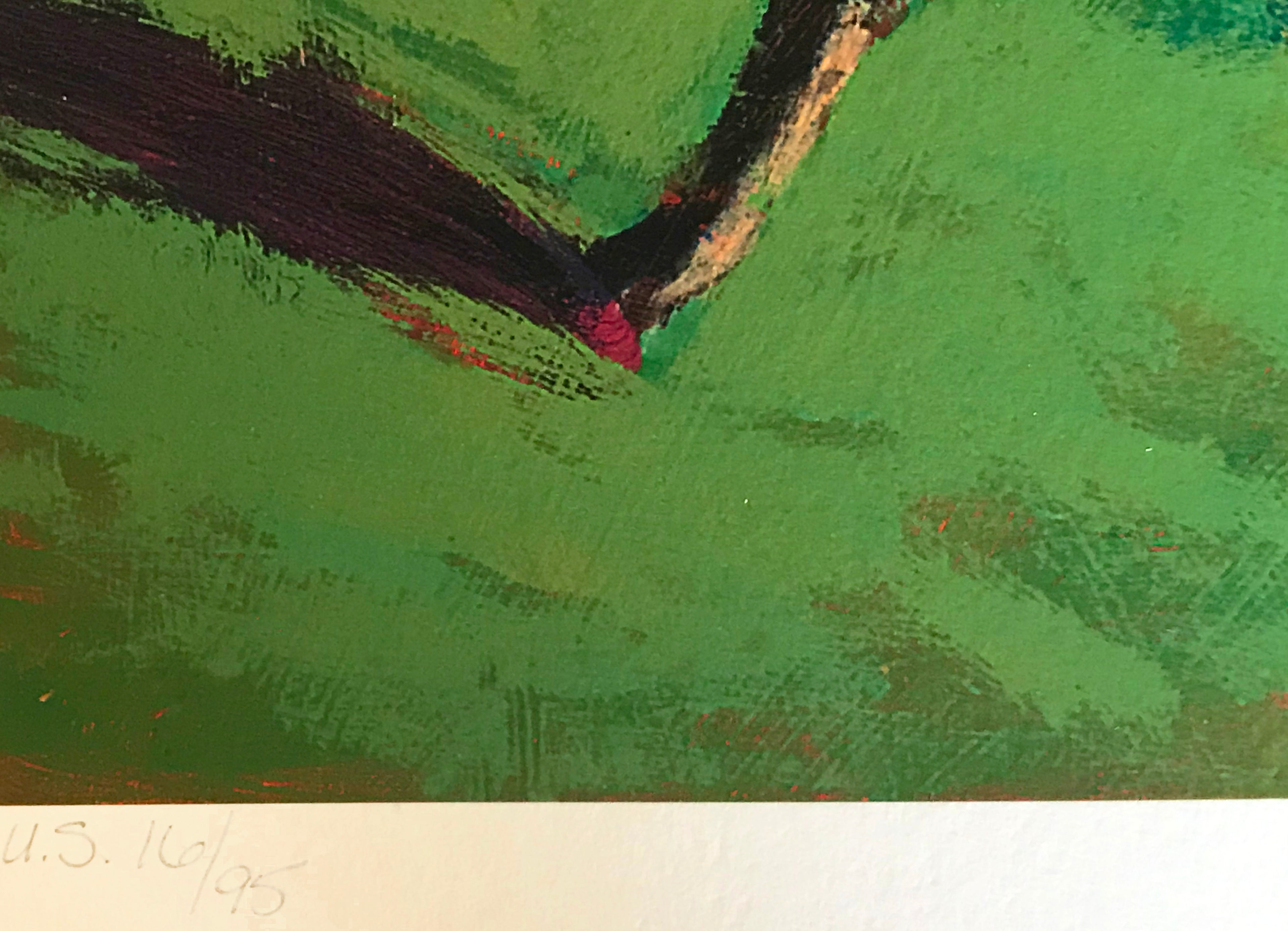 Colourful World Paul Powis Giclee Print Artist Hand Signed and US Numbered