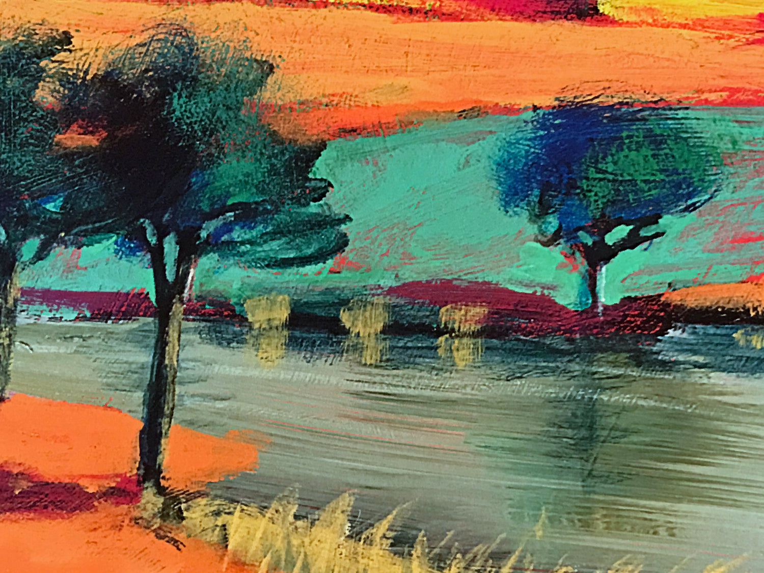 Colourful World Paul Powis Giclee Print Artist Hand Signed and US Numbered