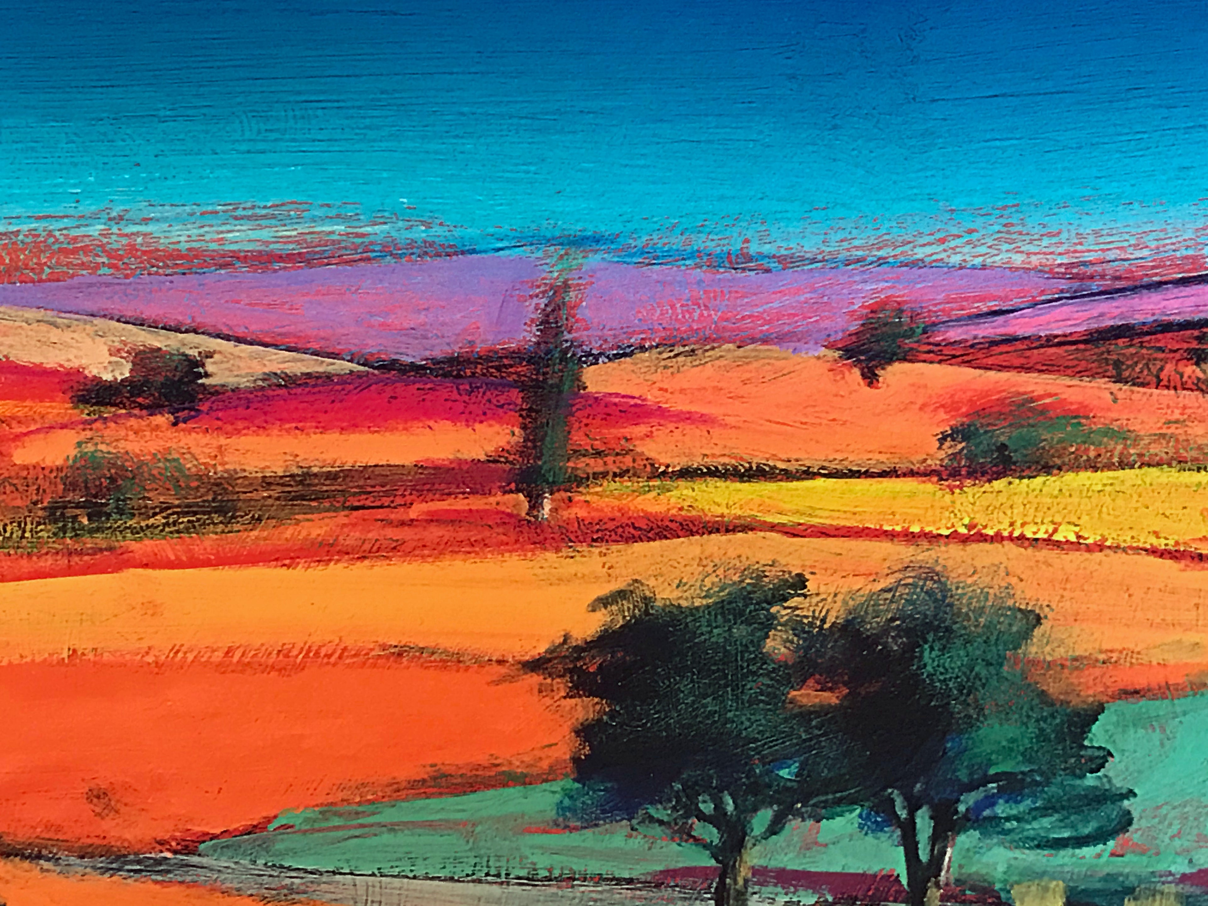 Colourful World Paul Powis Giclée Print Artist Hand Signed and US Numbered