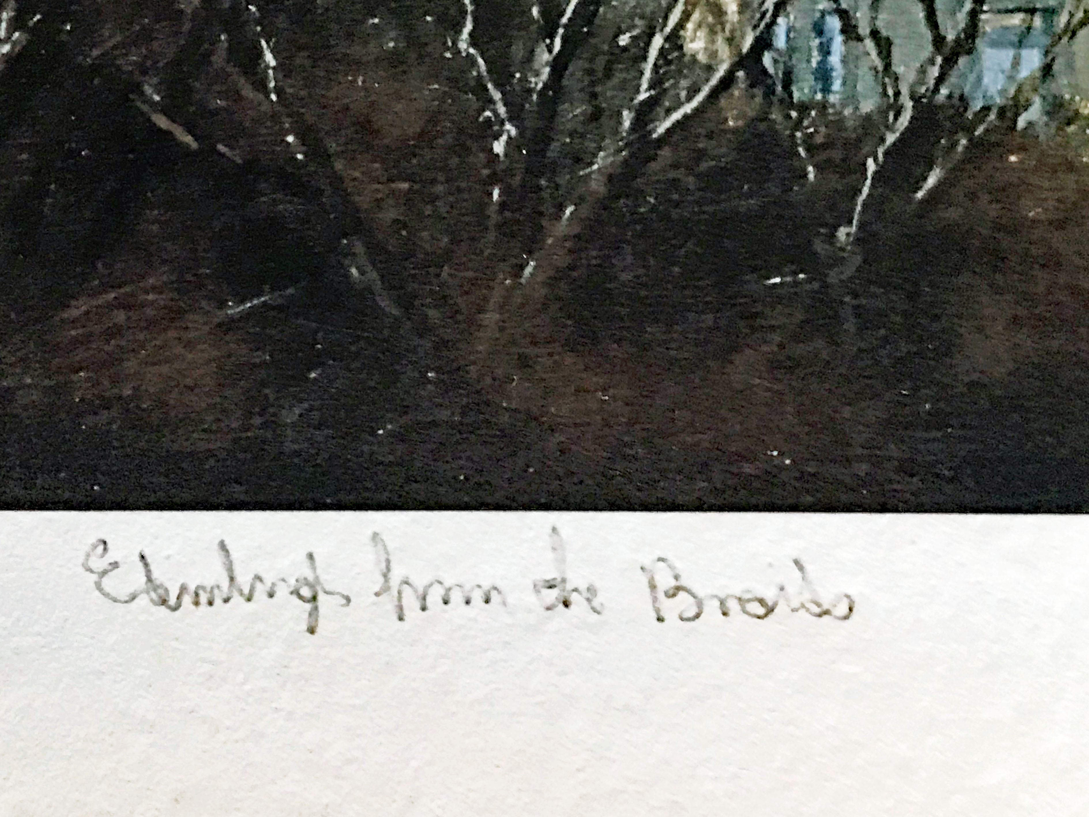 Edinburgh from the Braids Ian Johnstone Giclée Print Artist Hand Signed and Numbered