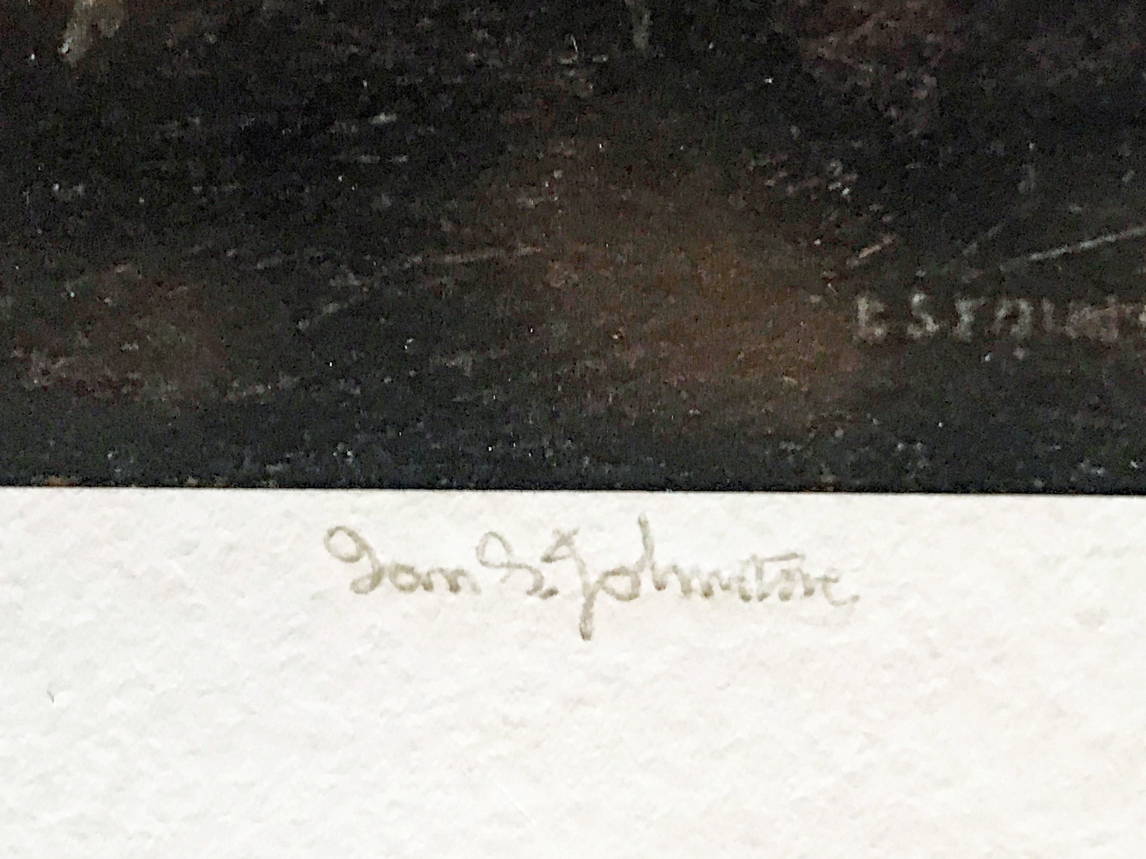 Edinburgh from the Braids Ian Johnstone Giclée Print Artist Hand Signed and Numbered