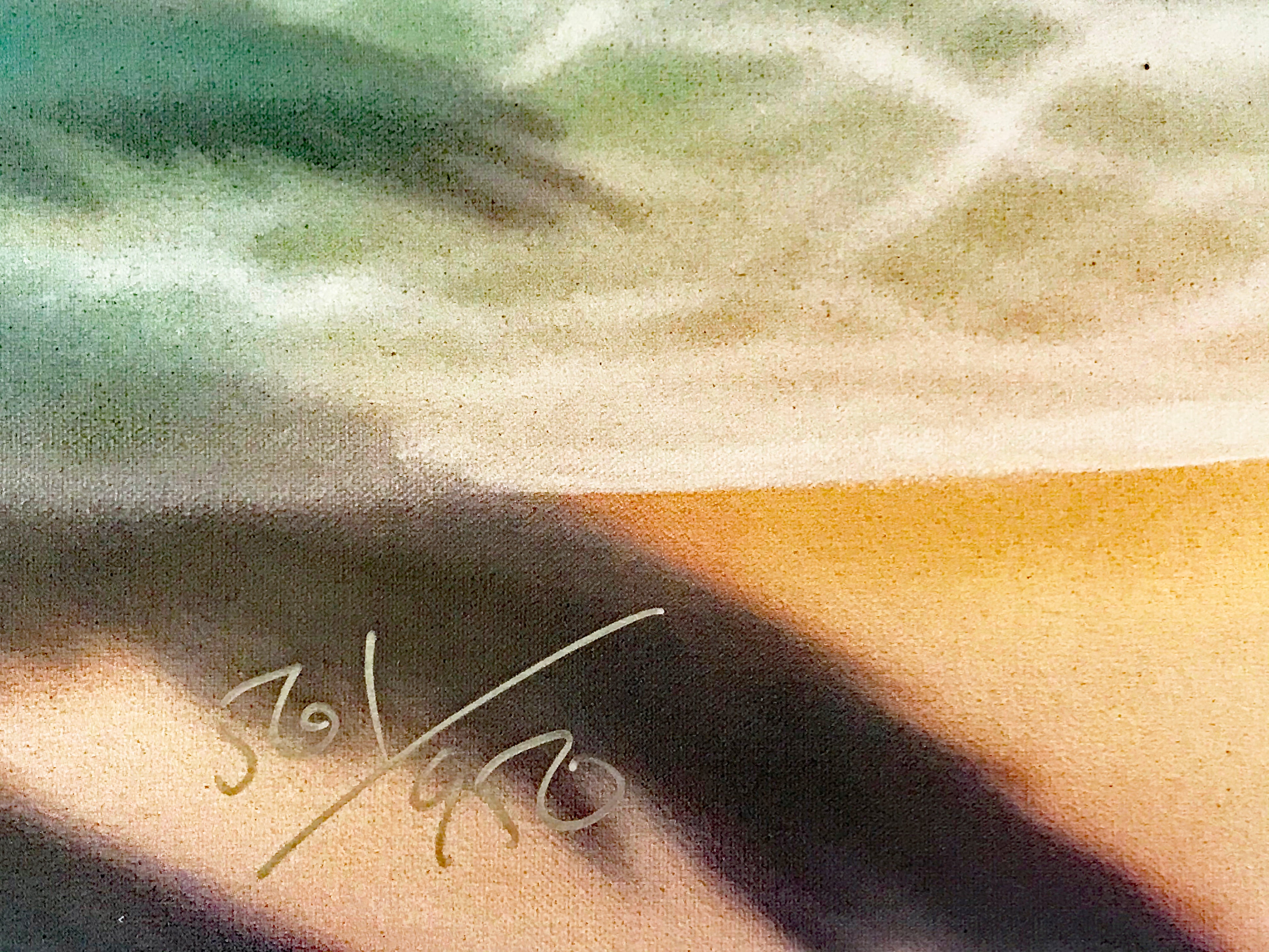 On Holiday - Limited Edition Lithograph on Paper by Dan Mackin