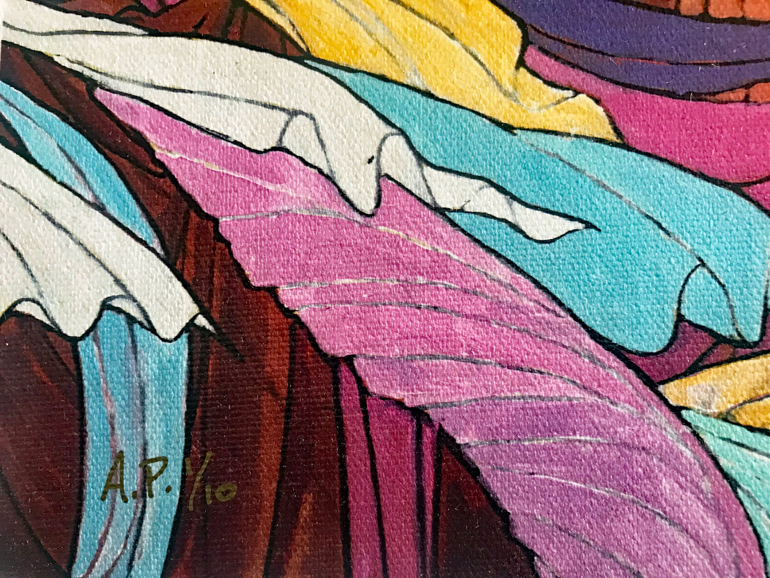 When the Dalai Lama Returns Zu Ming Ho Artist Proof Canvas Giclée Print Artist Hand Signed and AP Numbered