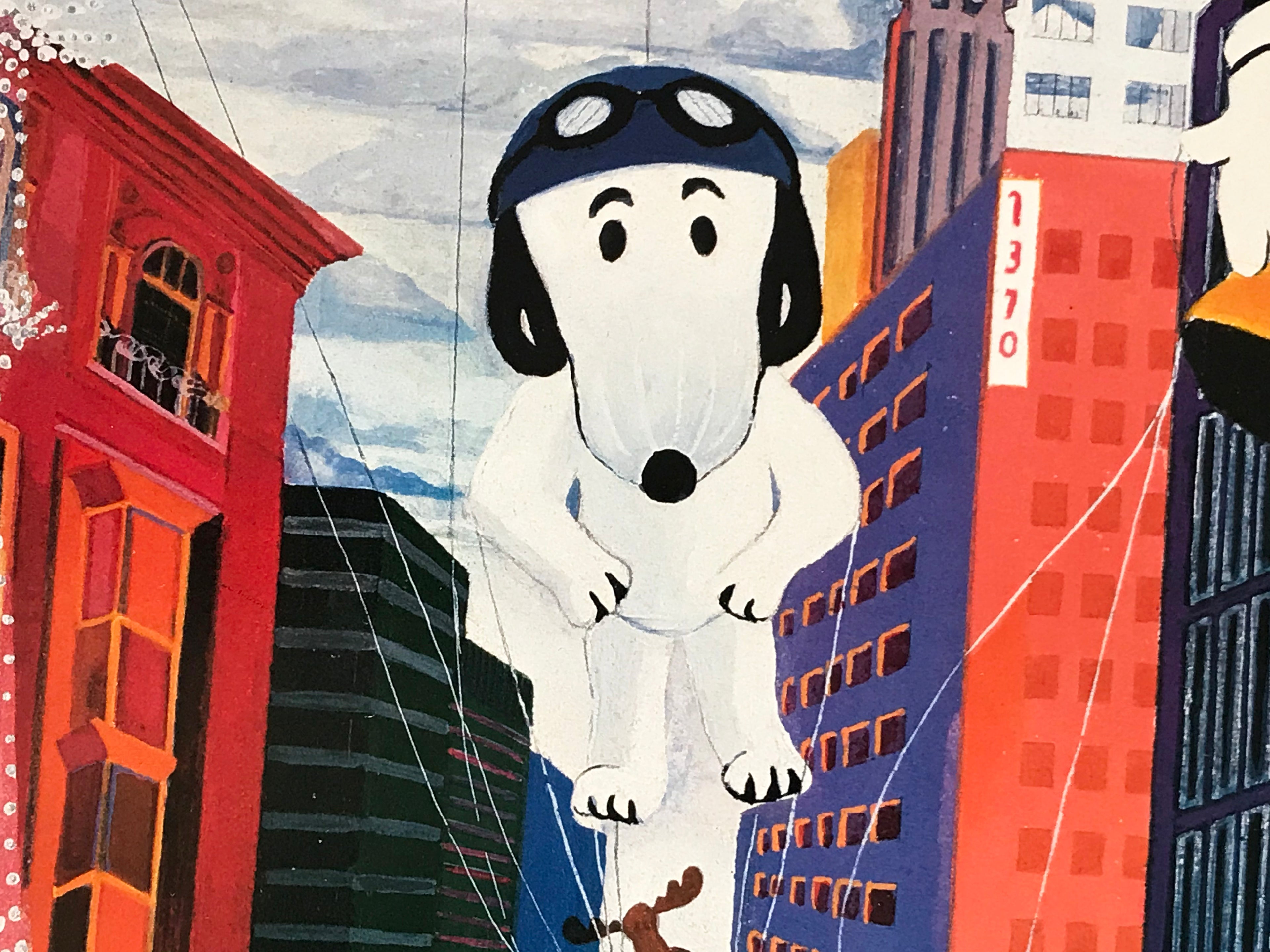 Macys Thanksgiving Day Parade Melanie Taylor Kent Lithograph Print Artist Hand Signed