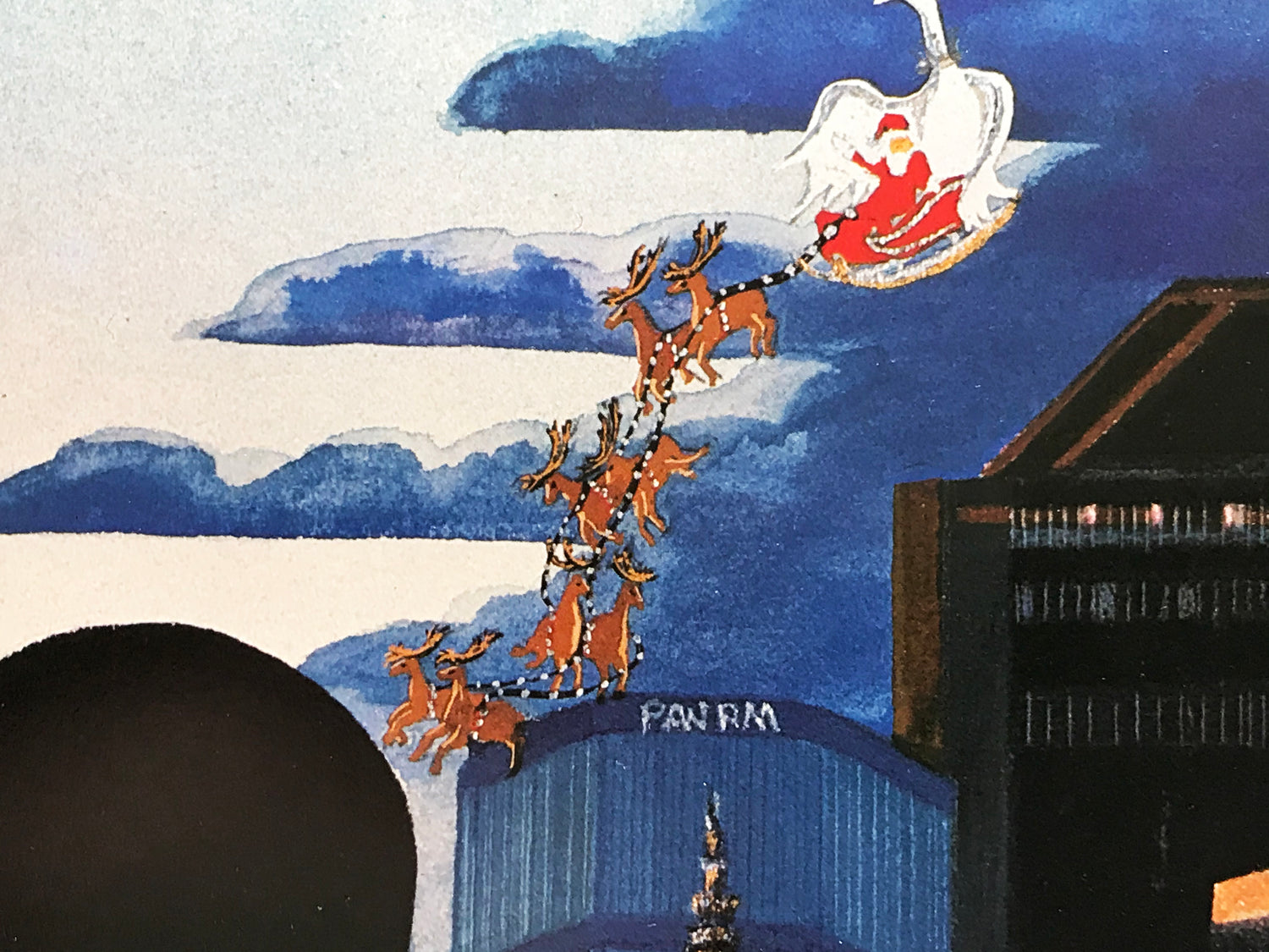 Macys Thanksgiving Day Parade Melanie Taylor Kent Lithograph Print Artist Hand Signed  and Numbered