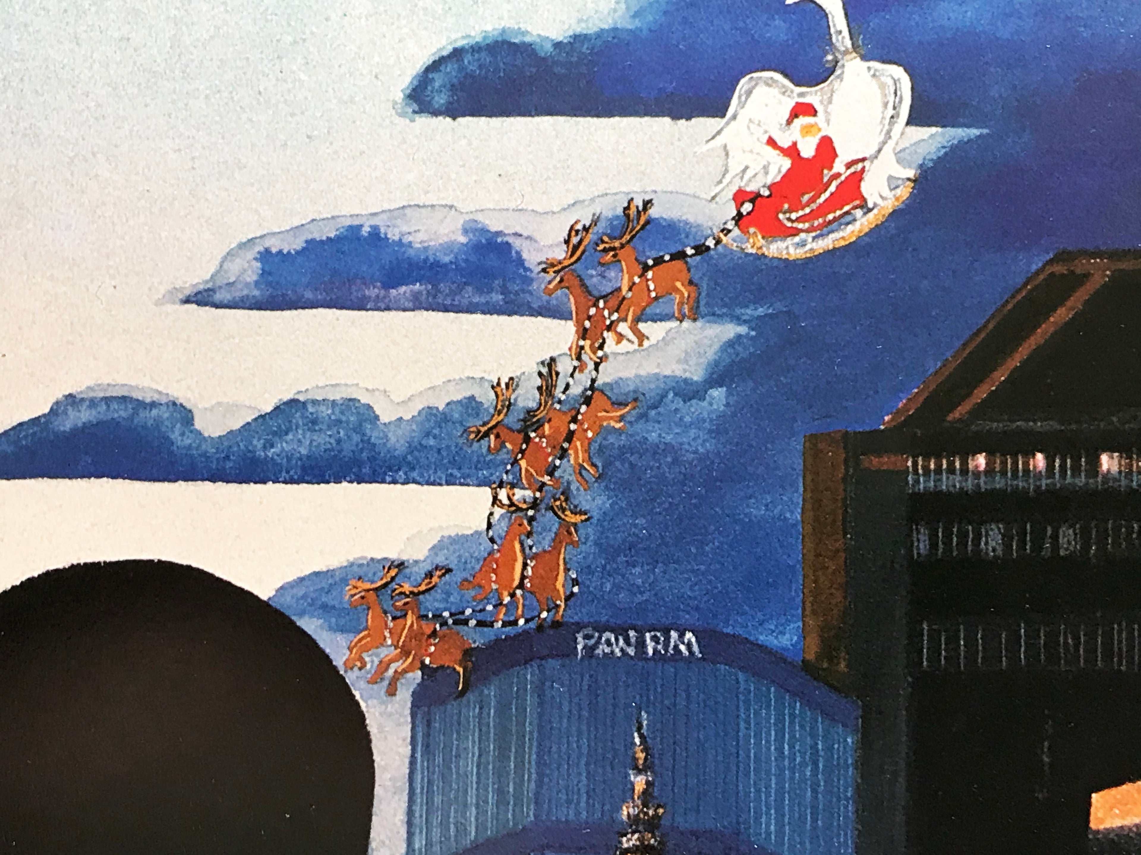 Macys Thanksgiving Day Parade Melanie Taylor Kent Lithograph Print Artist Hand Signed