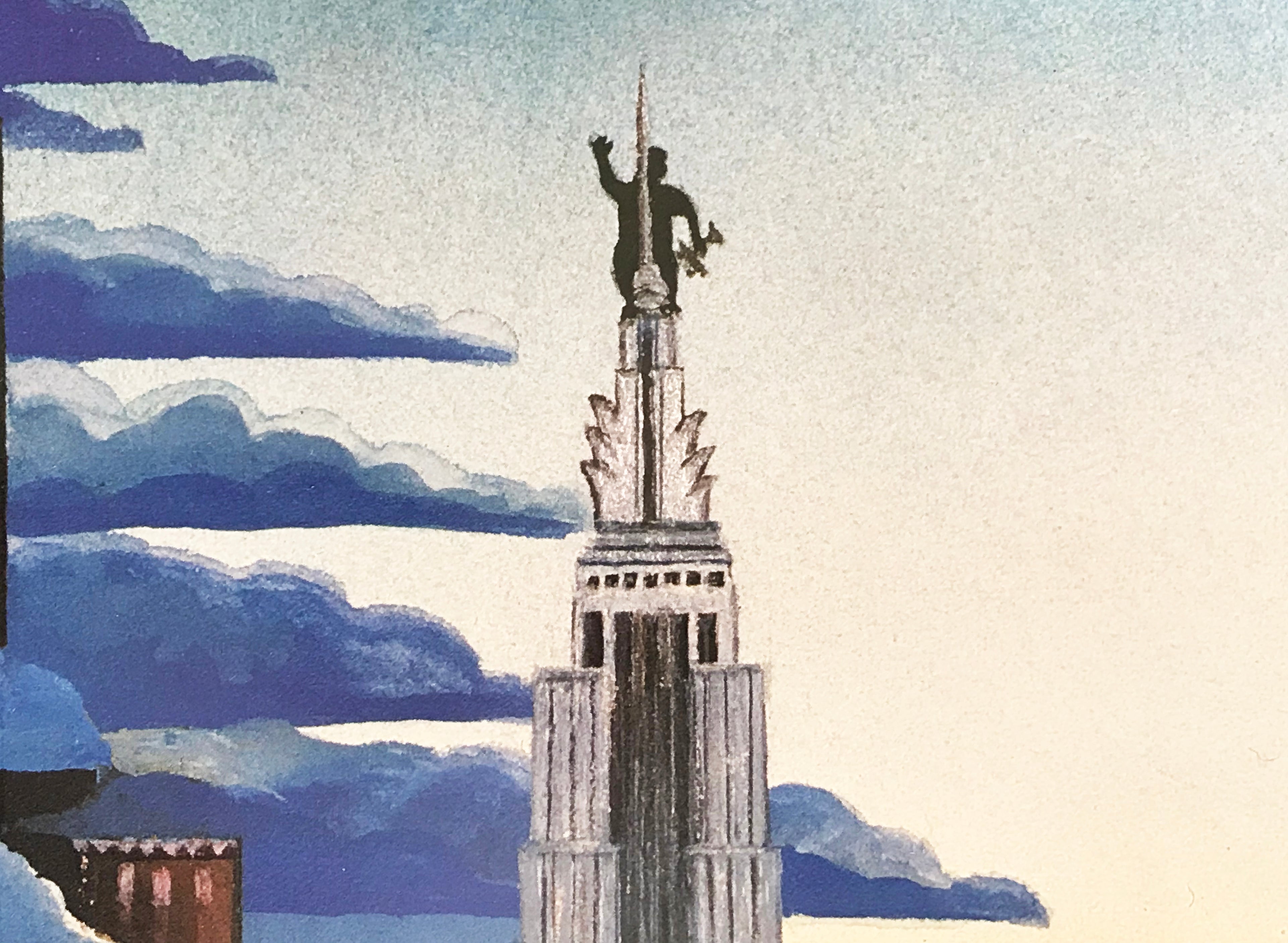 Macys Thanksgiving Day Parade Melanie Taylor Kent Lithograph Print Artist Hand Signed and Numbered