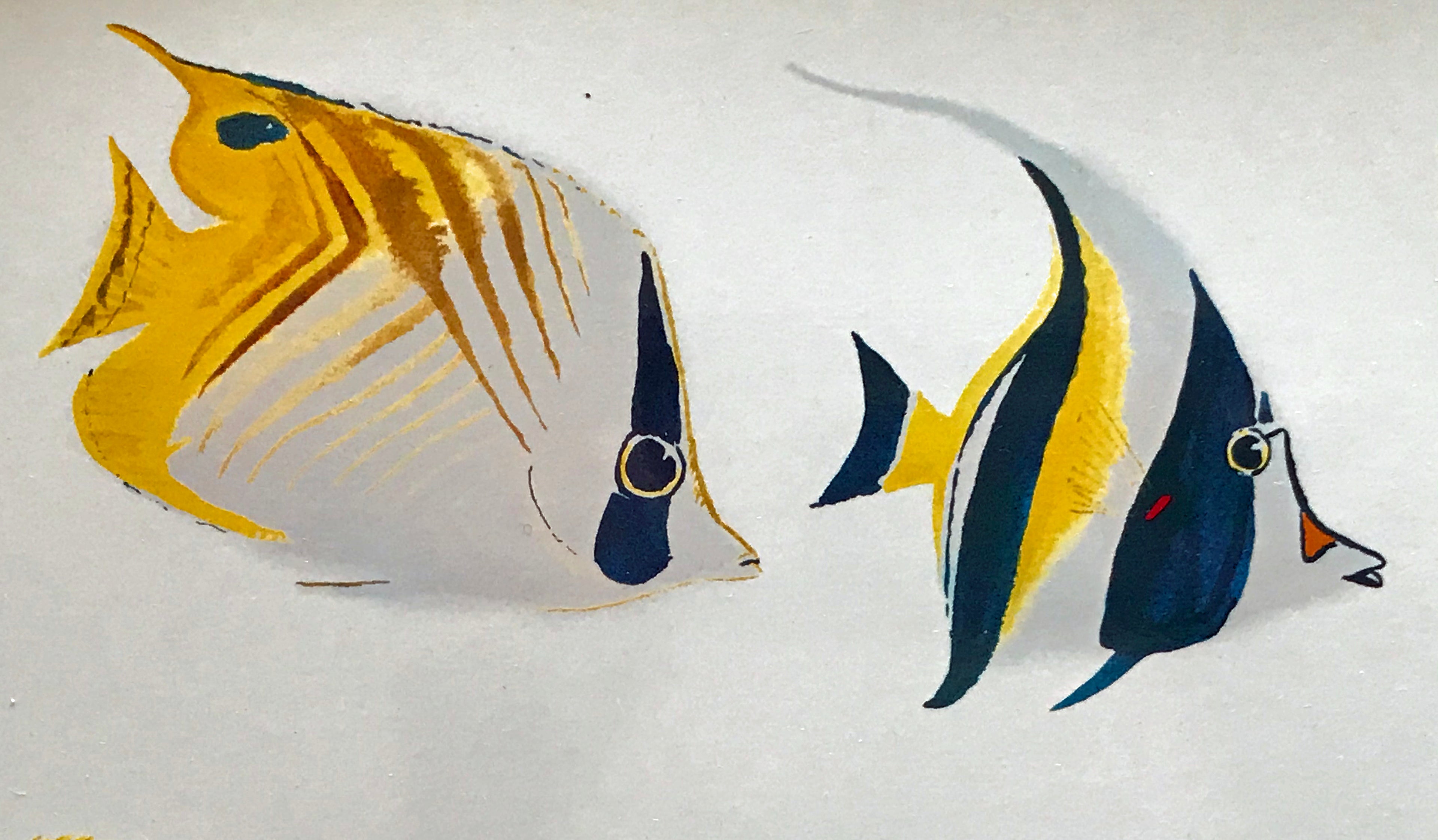 Hawaiian Sea Life Wyland Lithograph Print Artist Hand Signed and Numbered