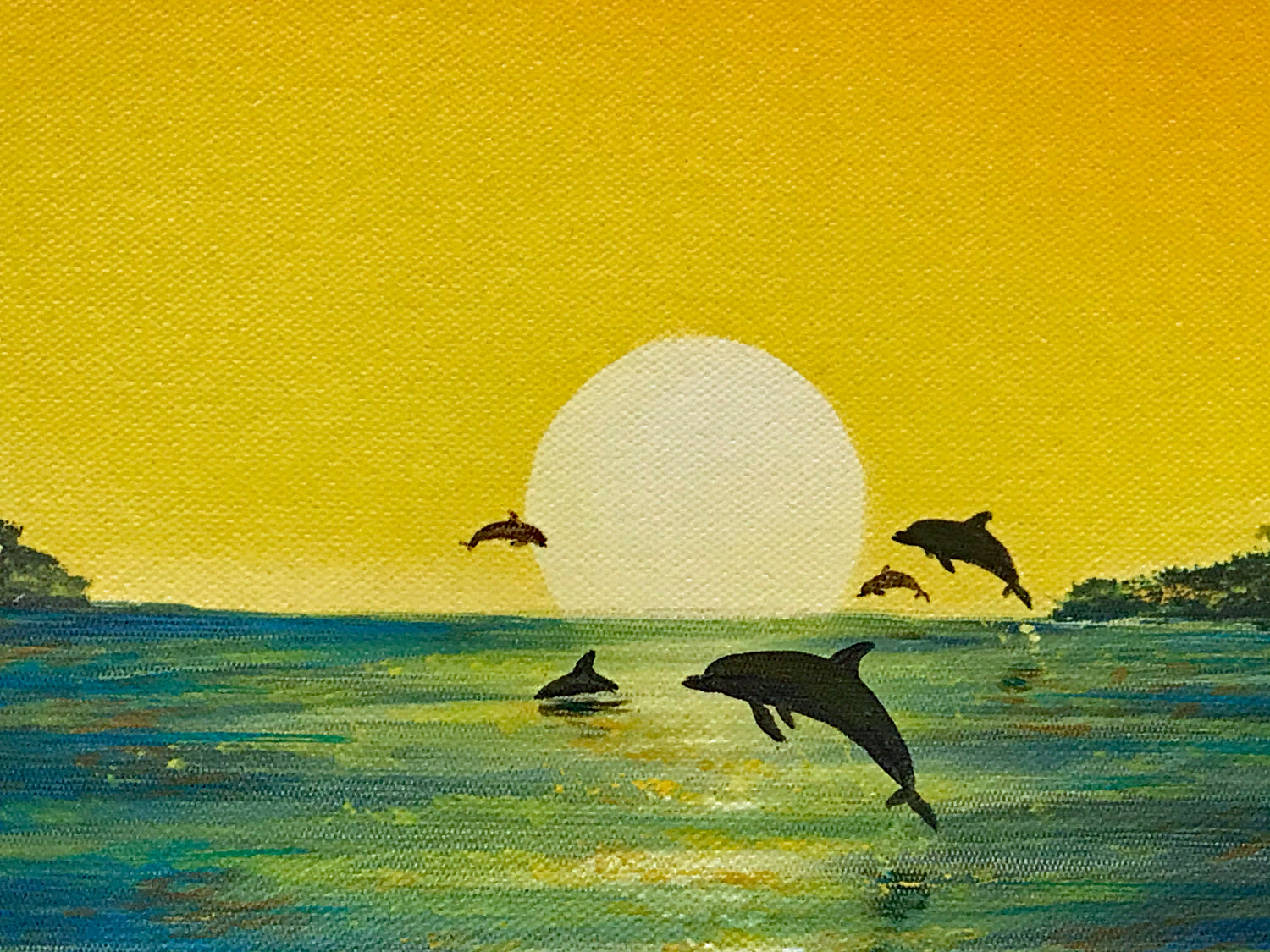 Warm Tropical Waters Wyland Canvas Giclée Print Artist Hand Signed and Numbered