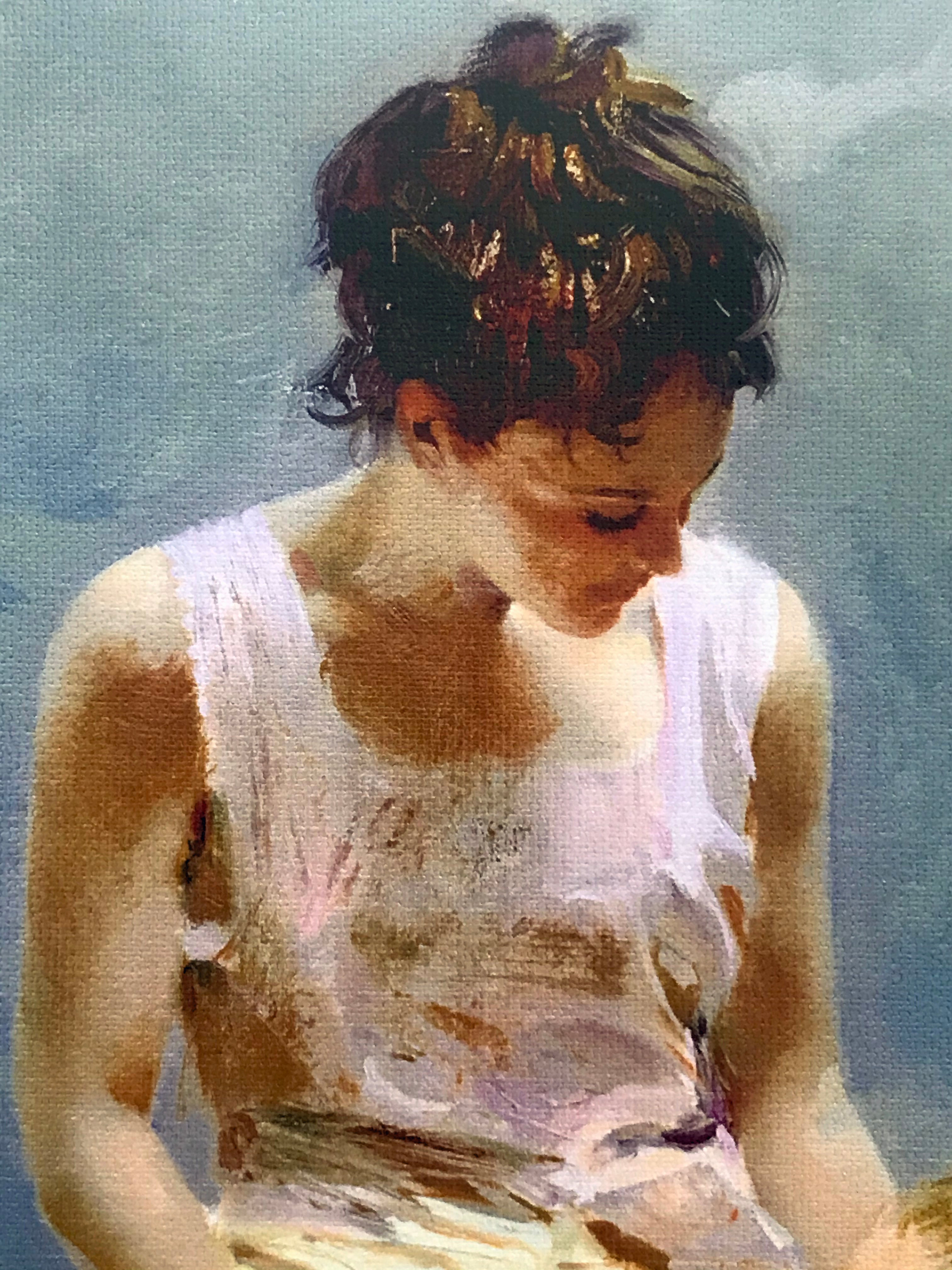 Joyful Memories Pino Daeni Canvas Giclée Print Artist Hand Signed and Numbered