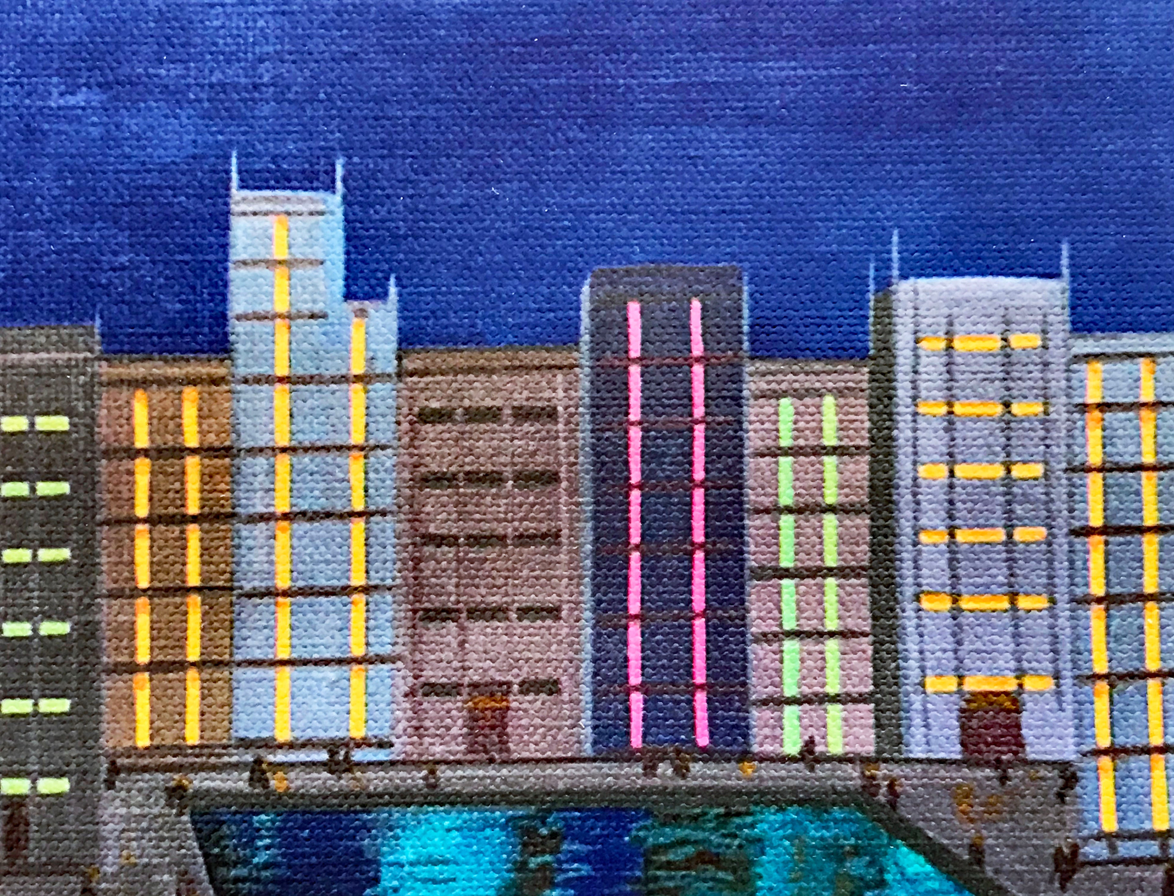 Interior with Brazilin Fanch Ledan Canvas Giclée Print Artist Hand Signed and Numbered