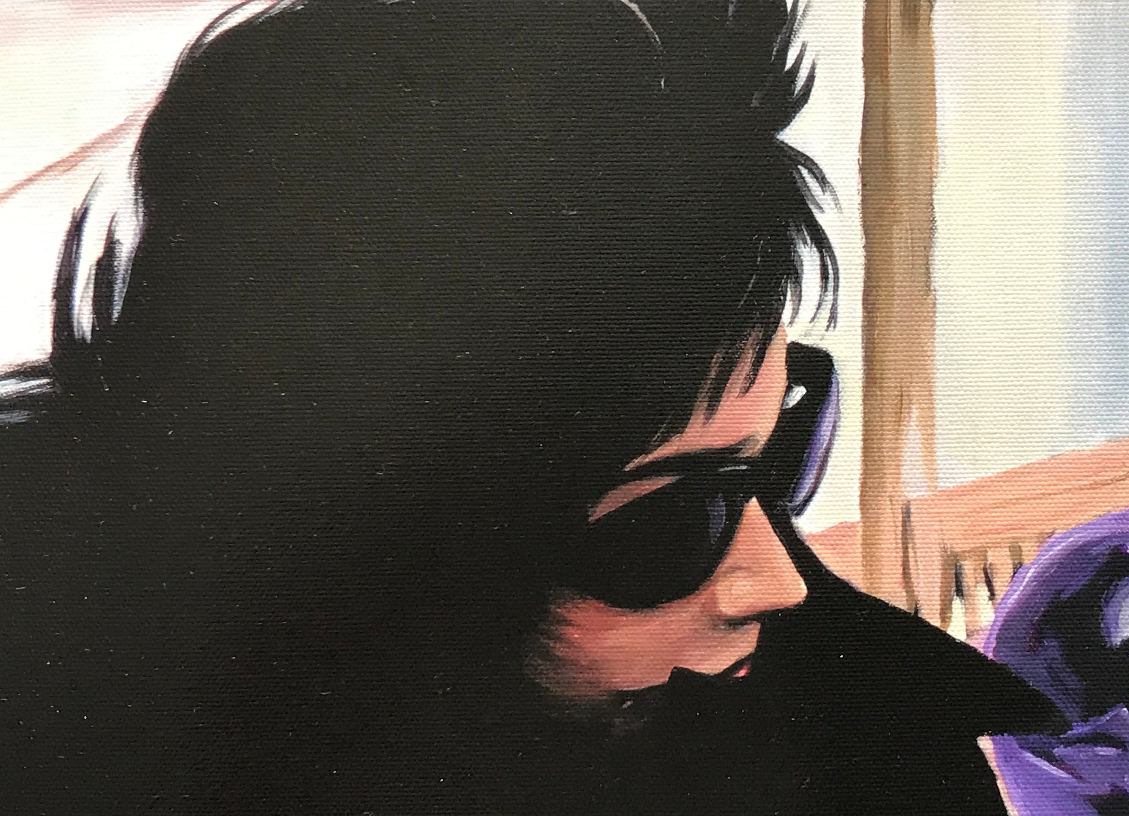 Masks Chris Dellorco Canvas Giclée Print Artist Hand Signed and Numbered