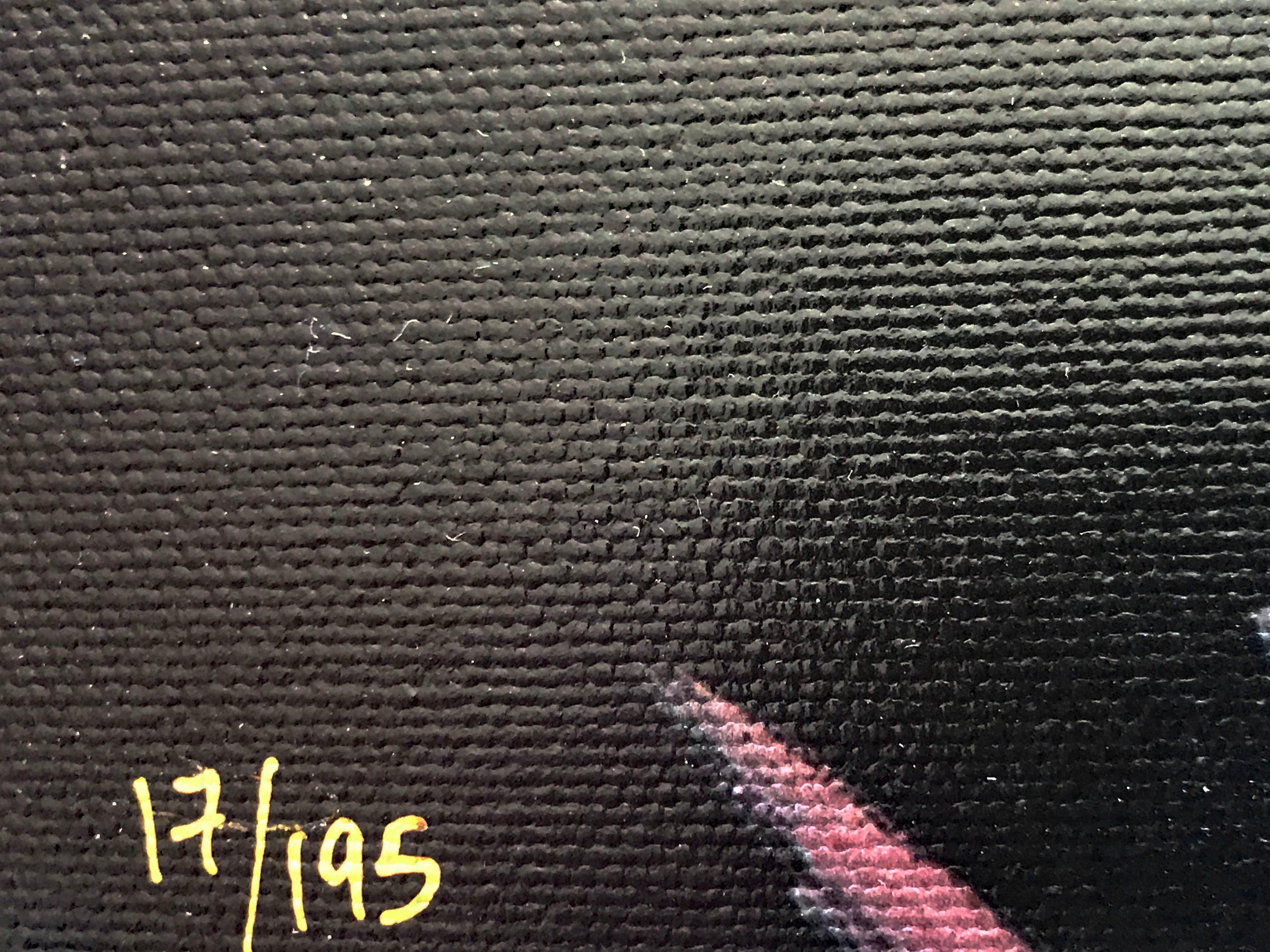 Masks Chris Dellorco Canvas Giclée Print Artist Hand Signed and Numbered