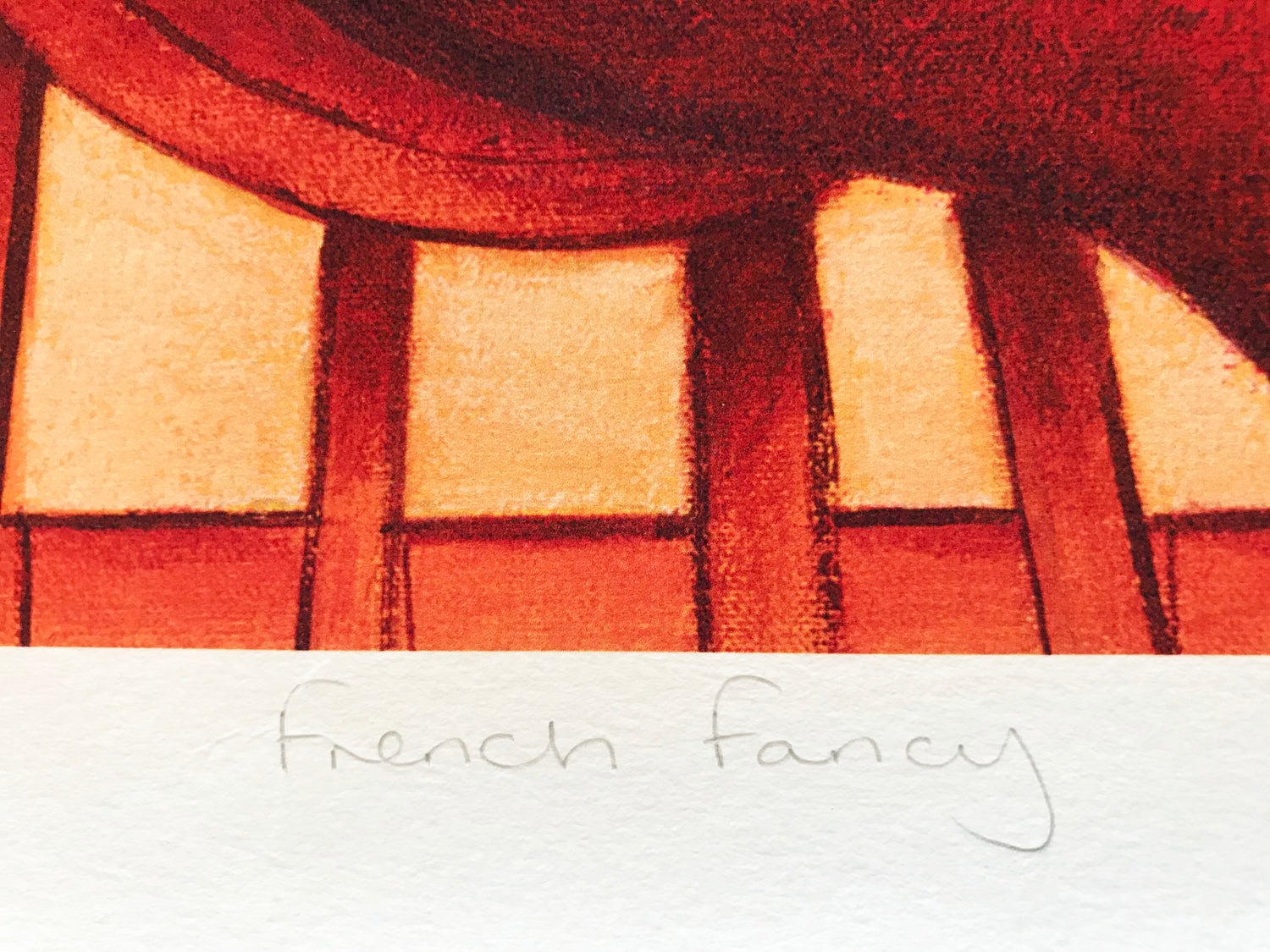 French Fancy Paine Proffitt Giclée Print Artist Hand Signed and Numbered