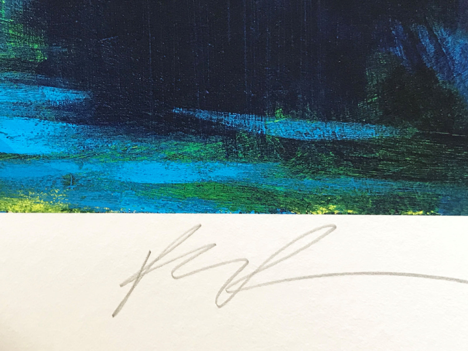 Downstream Paul Powis Giclée Print Artist Hand Signed and Numbered