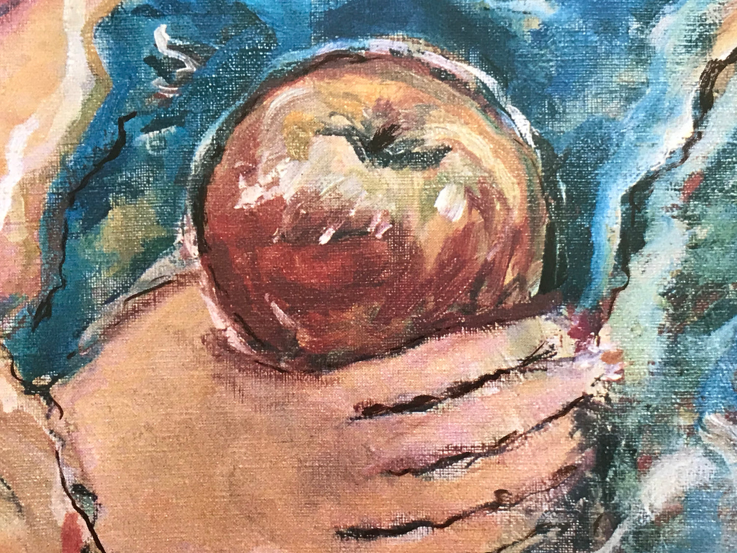 Mothers Love Zamy Steynovitz Lithograph Print Artist Hand Signed and Numbered