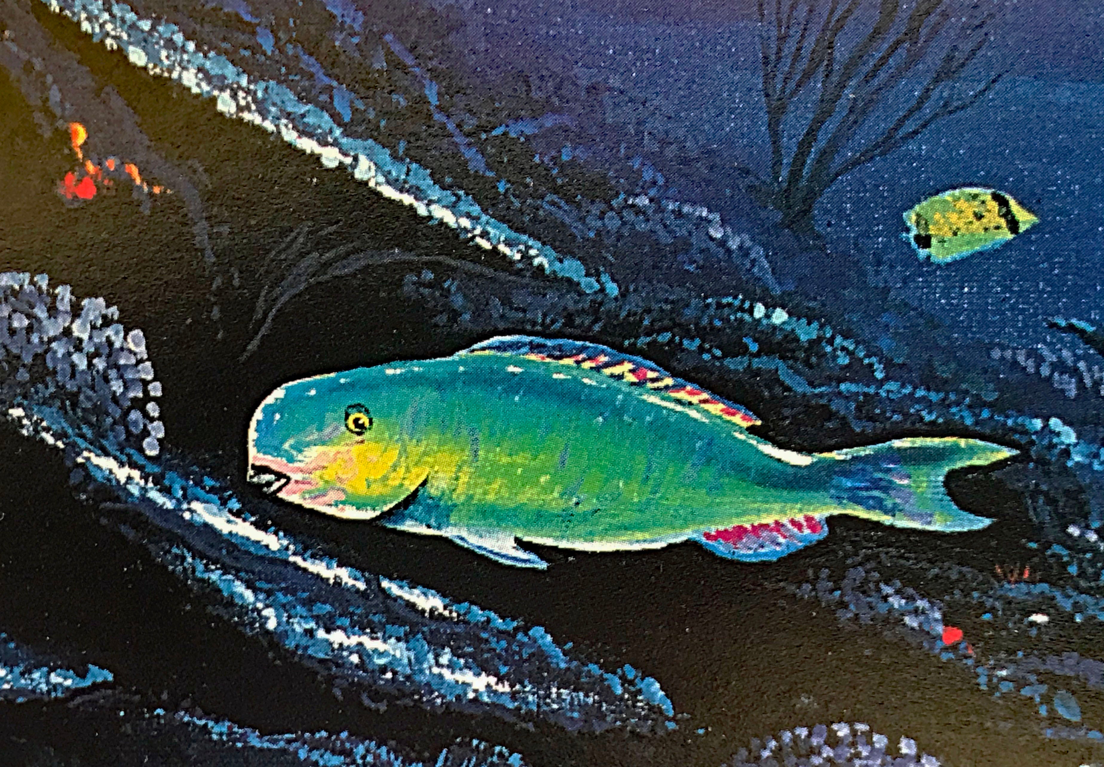 Paradise Wyland and James Coleman Lithograph Print Artists Hand Signed and Numbered