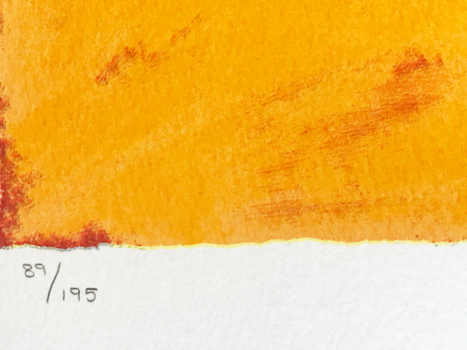 Field of Gold Paul Powis Serigraph Print Artist Hand Signed and Numbered